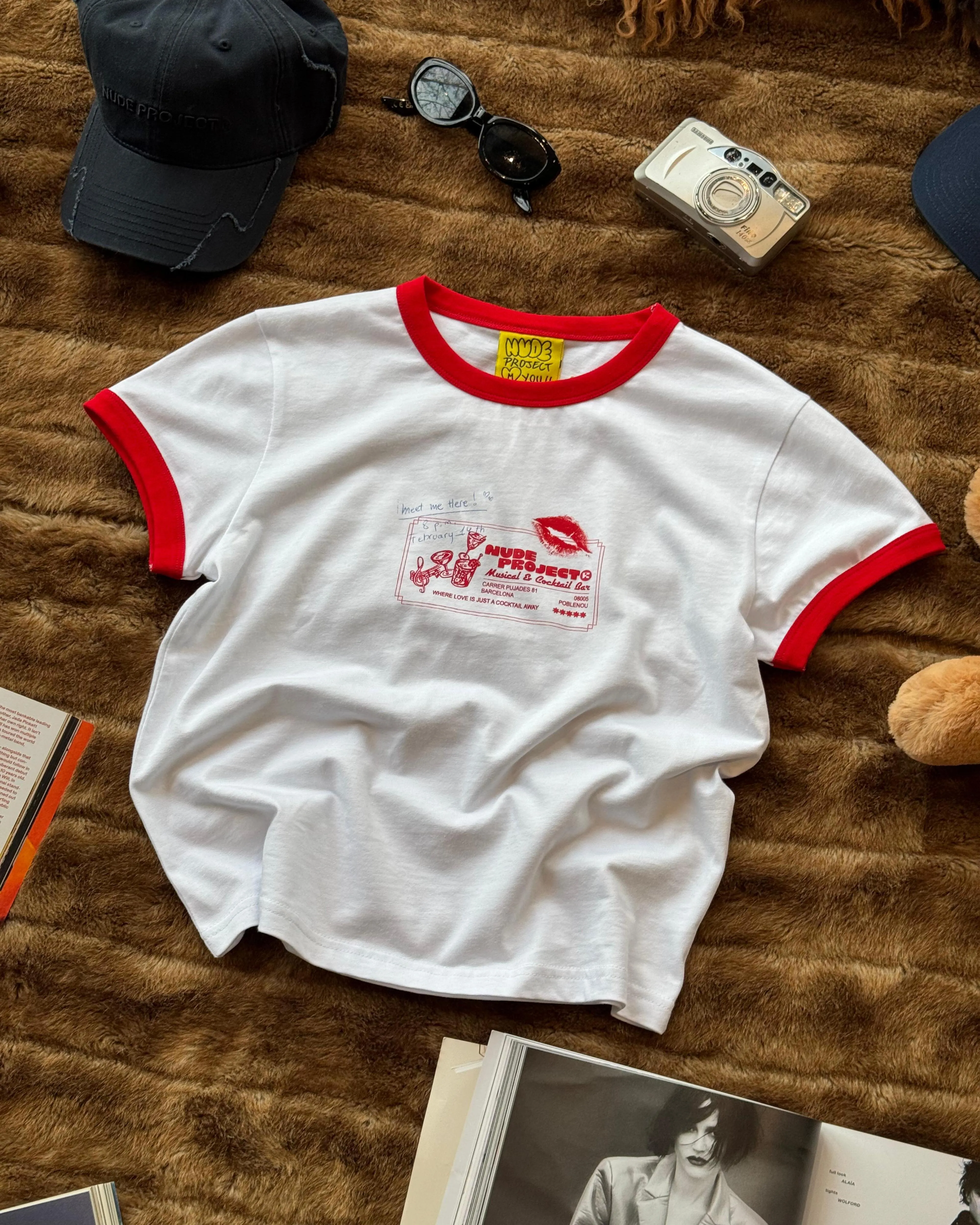 Napkin Tee White sold by Nude Project product image thumbnail 5