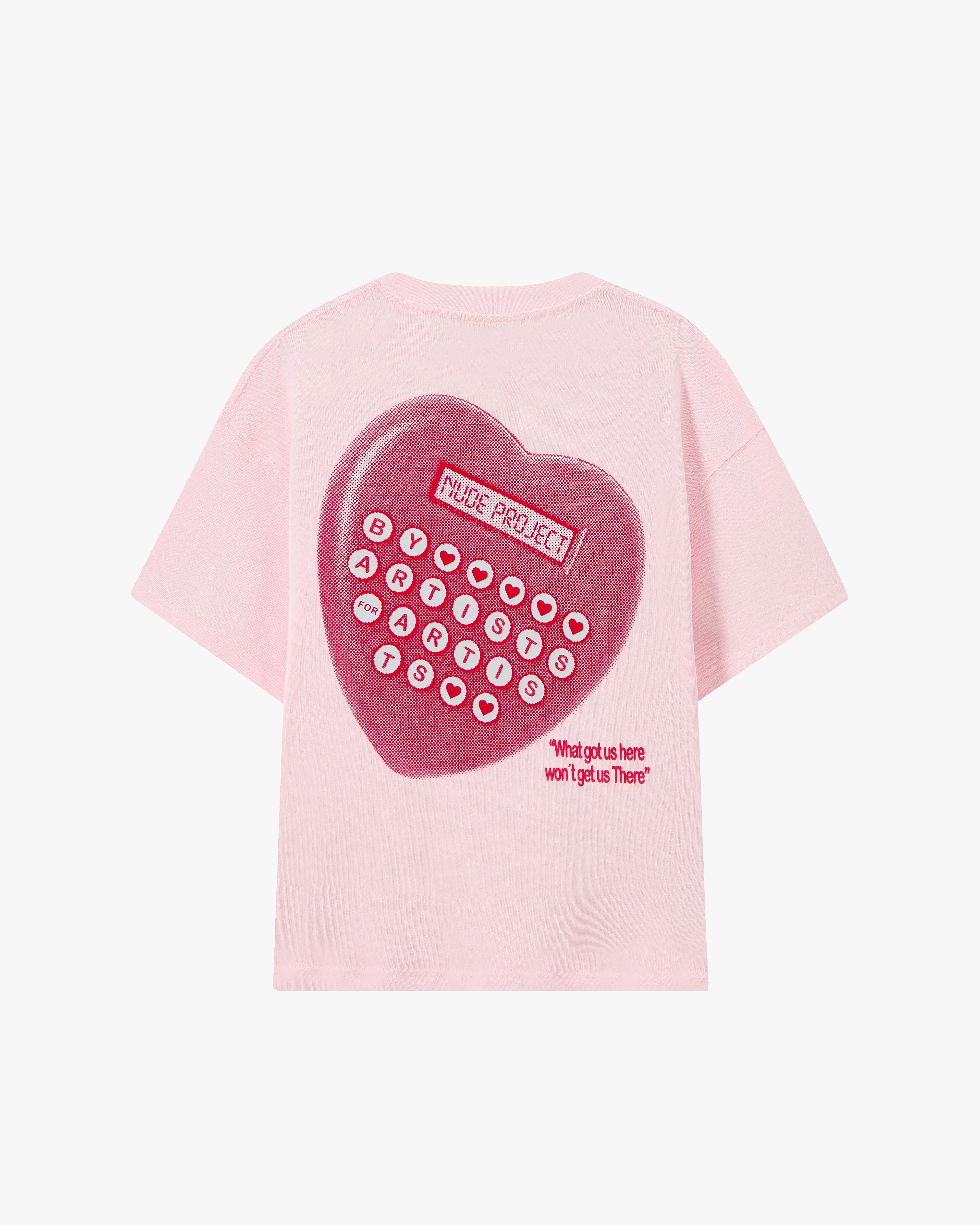 Calculator Tee Pink sold by Nude Project