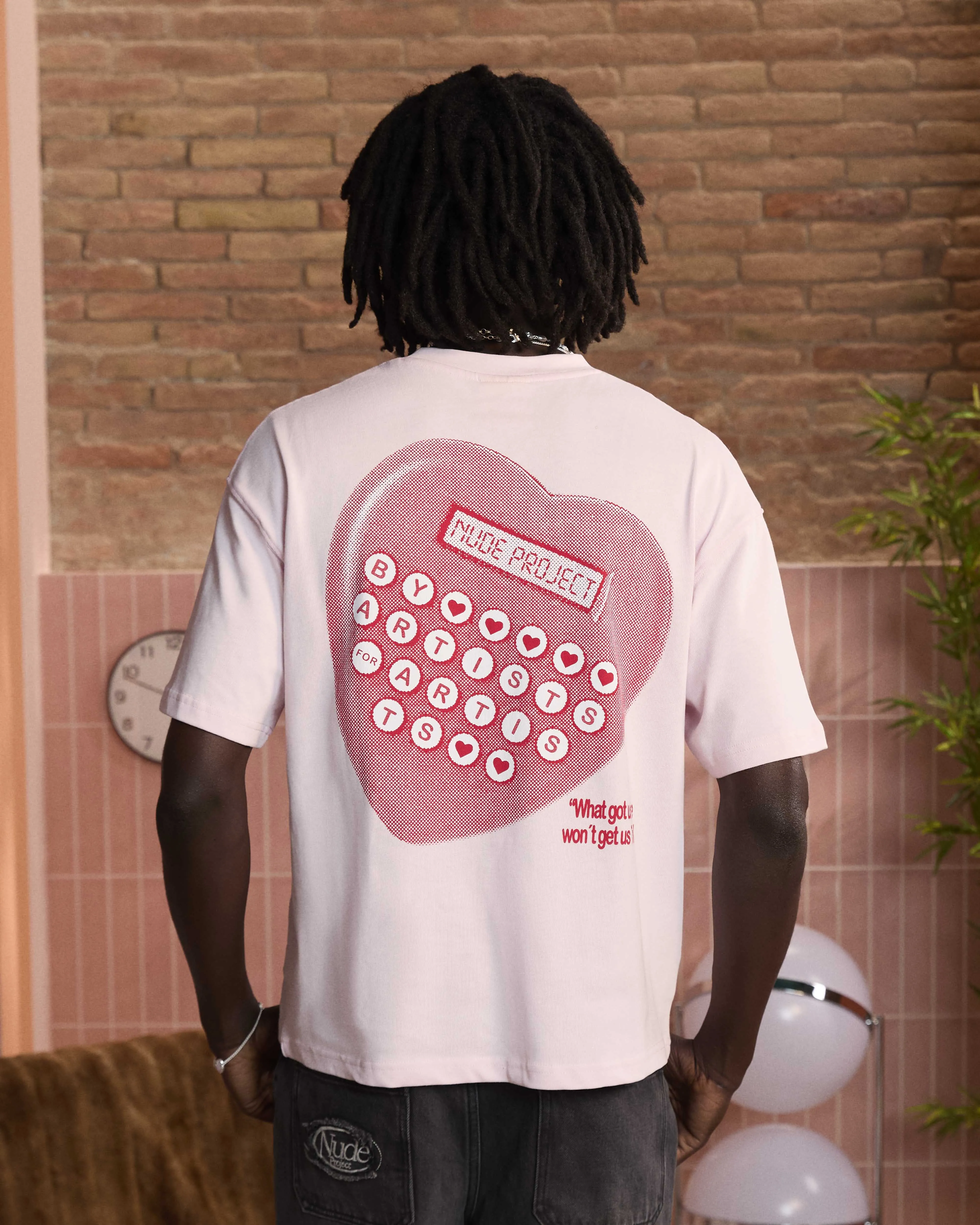 Calculator Tee Pink sold by Nude Project product image thumbnail 2