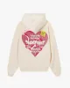 Heartbroken Zip-Up Hoodie Marshmallow sold by Nude Project