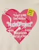 Heartbroken Zip-Up Hoodie Marshmallow sold by Nude Project