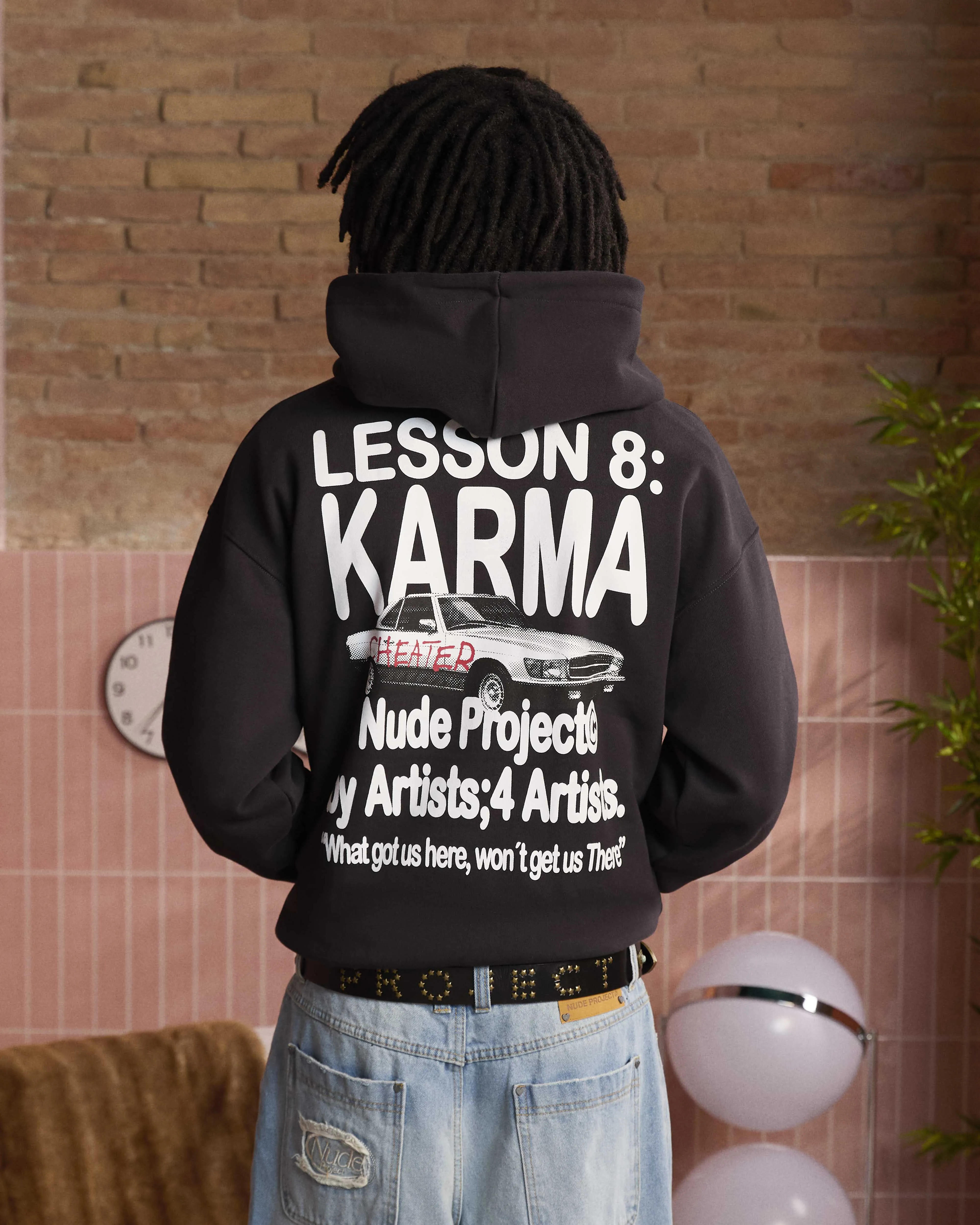 Karma Hoodie Ash sold by Nude Project product image thumbnail 2