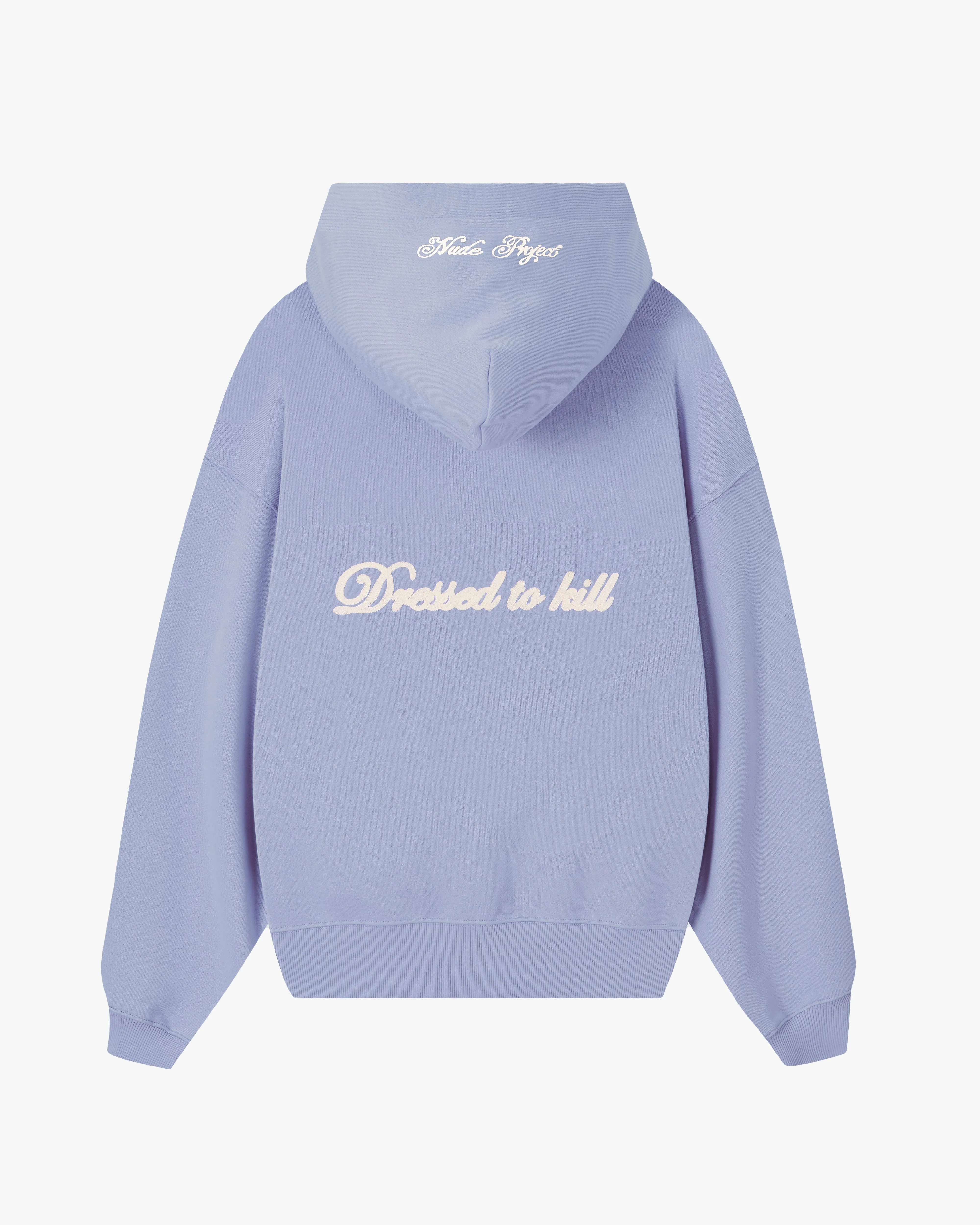 Kill Bill Zip-Up Hoodie Blue Lilac sold by Nude Project product image thumbnail 2