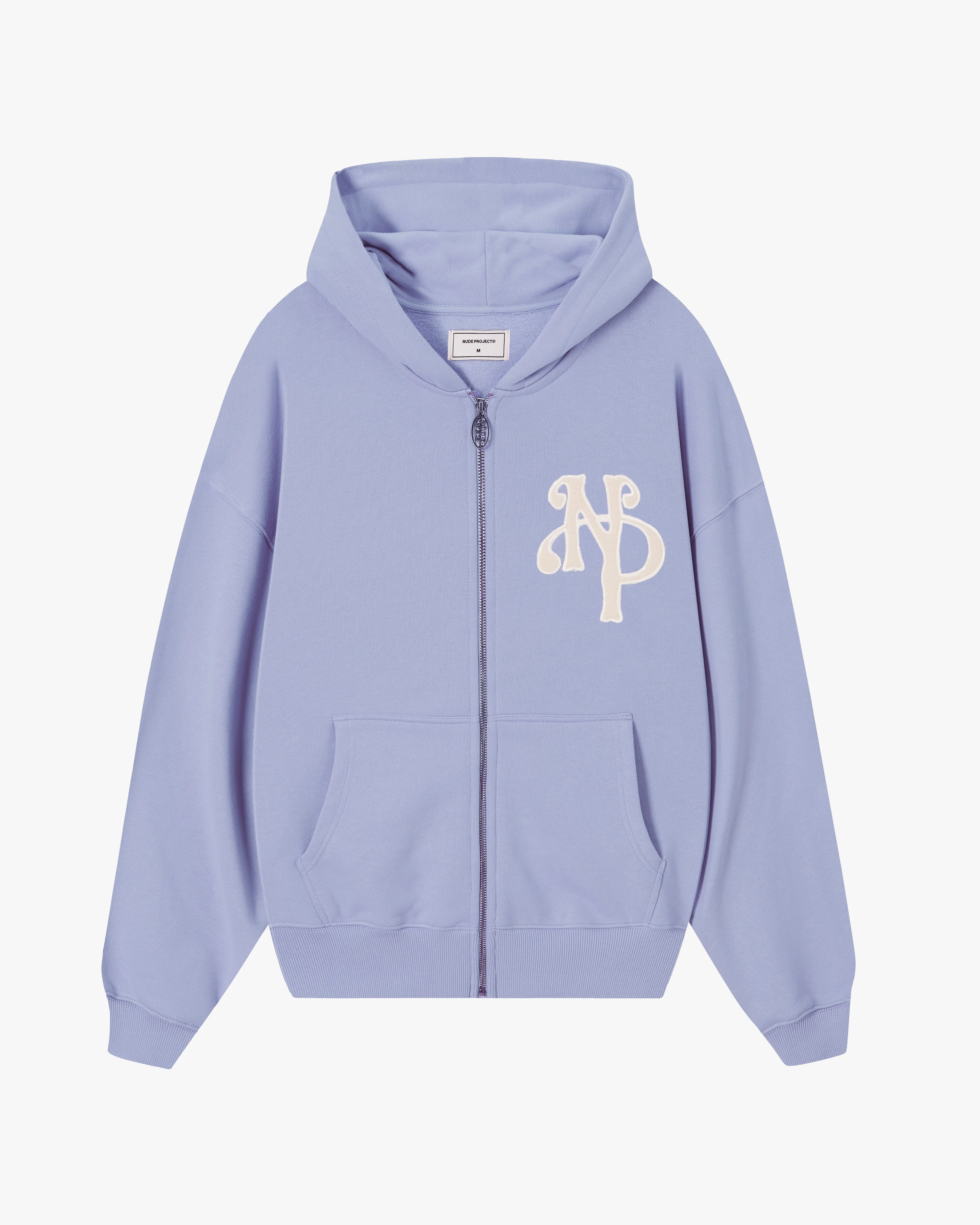 Kill Bill Zip-Up Hoodie Blue Lilac sold by Nude Project