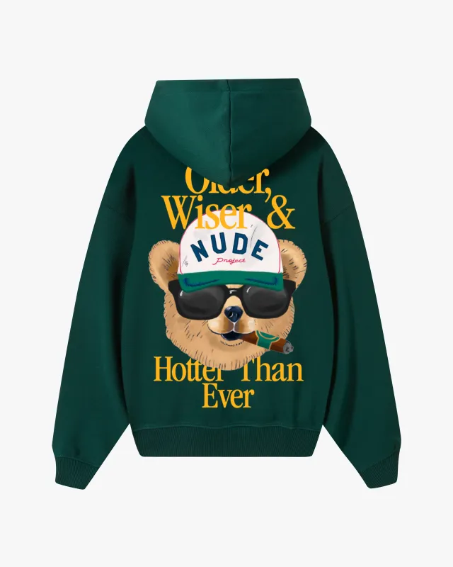 Hot Hoodie Green sold by Nude Project