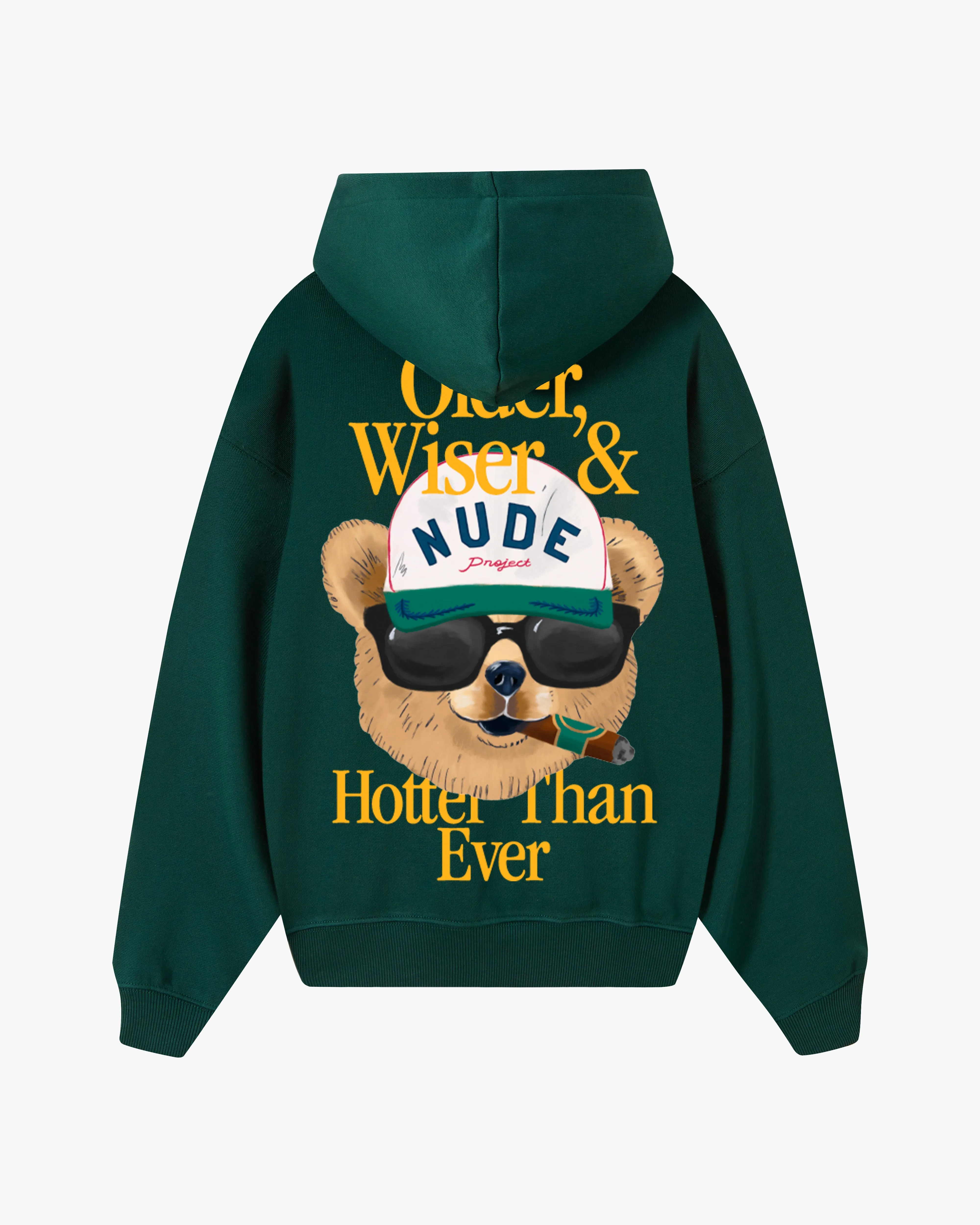 Hot Hoodie Green sold by Nude Project