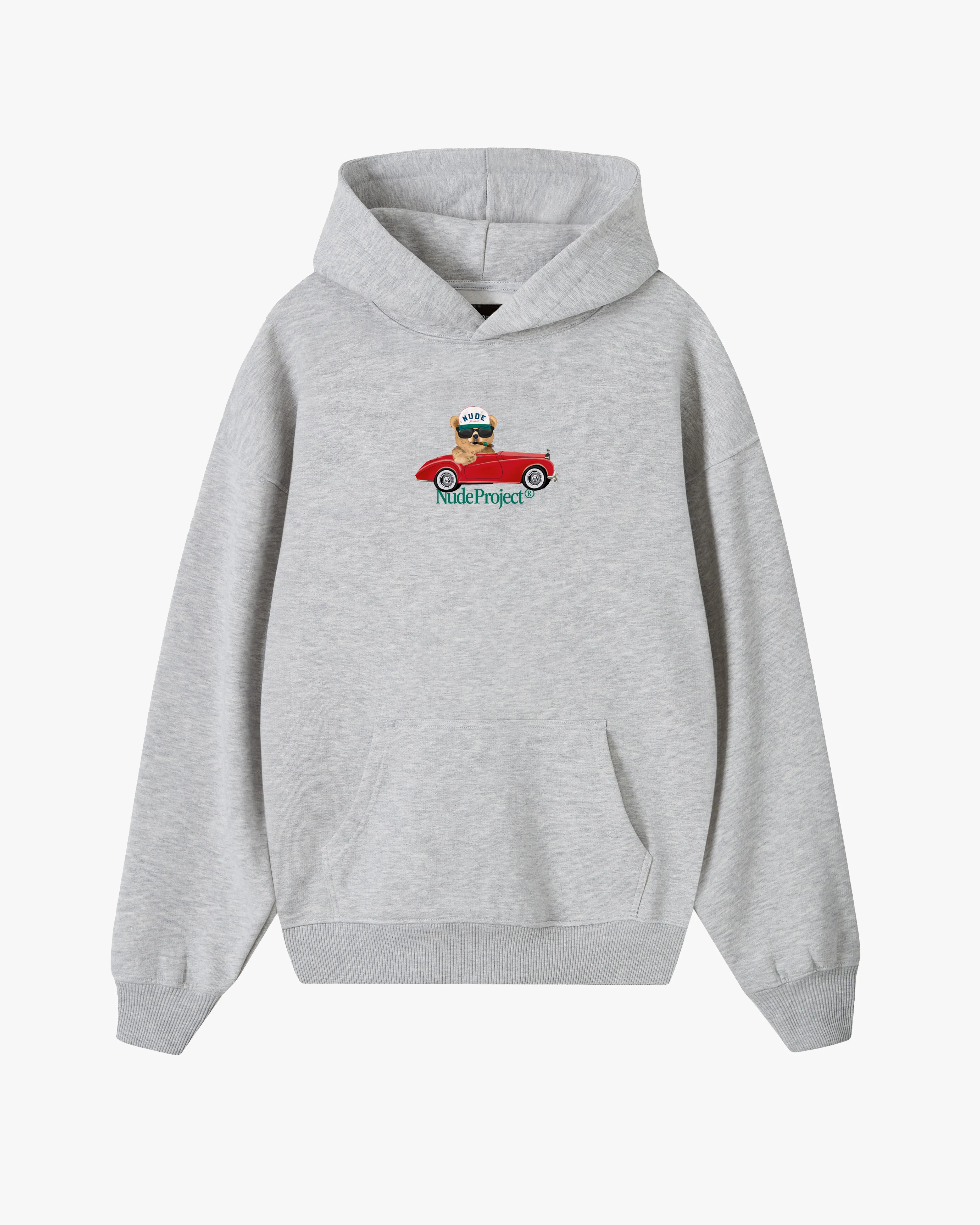 Hot Hoodie Grey Melange sold by Nude Project product image thumbnail 3