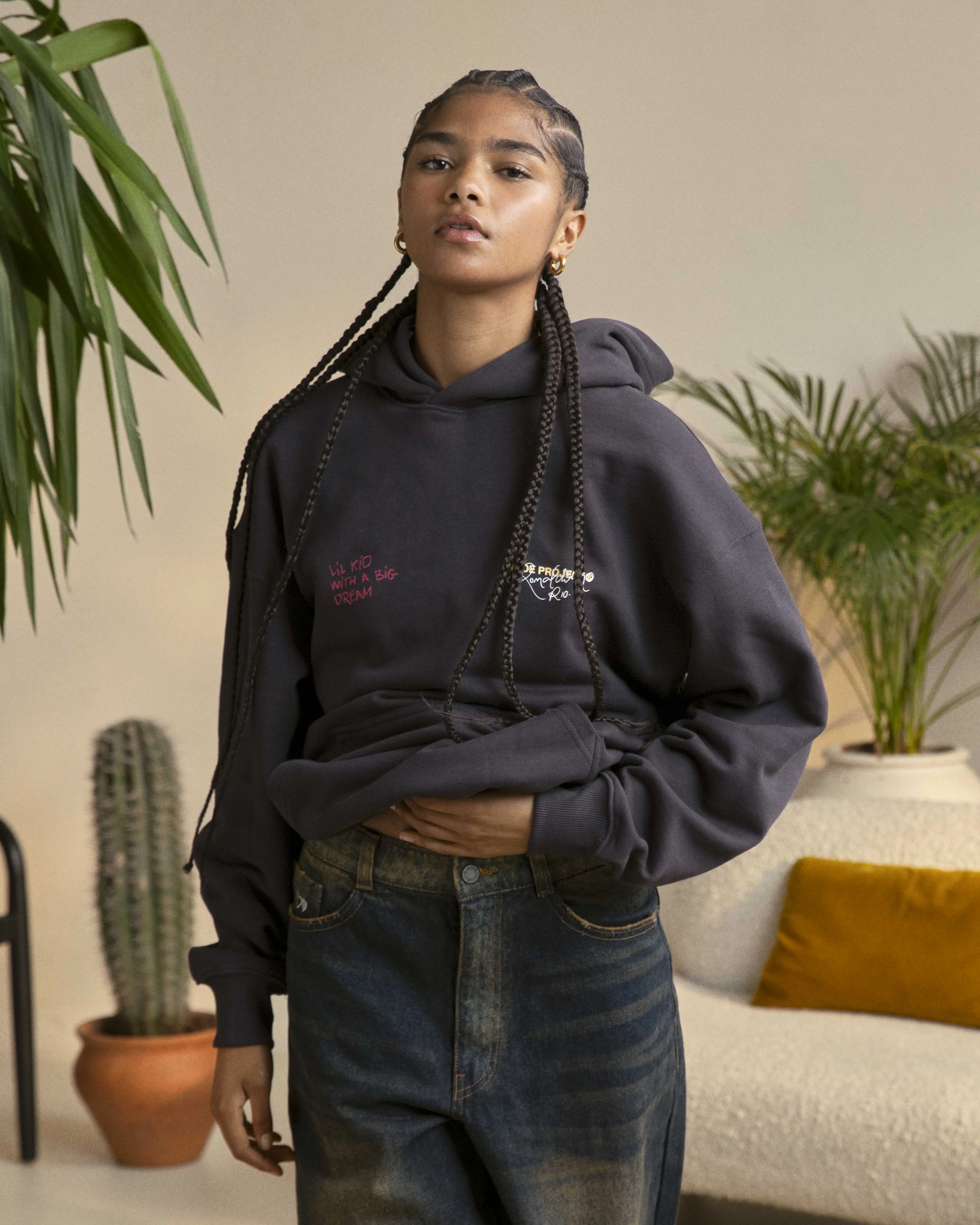 Cups Hoodie Ash sold by Nude Project product image thumbnail 3