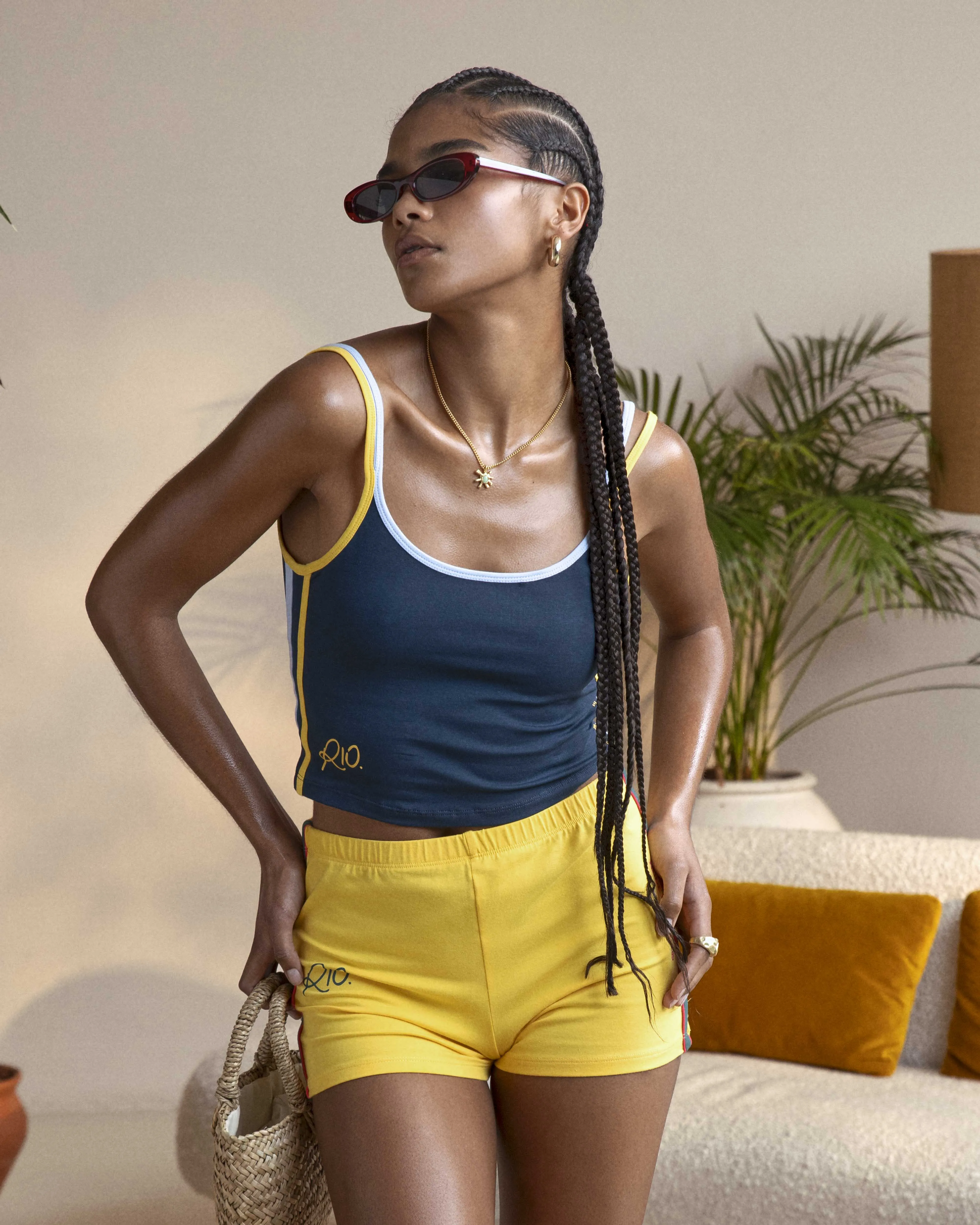 Mojito Tank Top Navy sold by Nude Project product image thumbnail 2