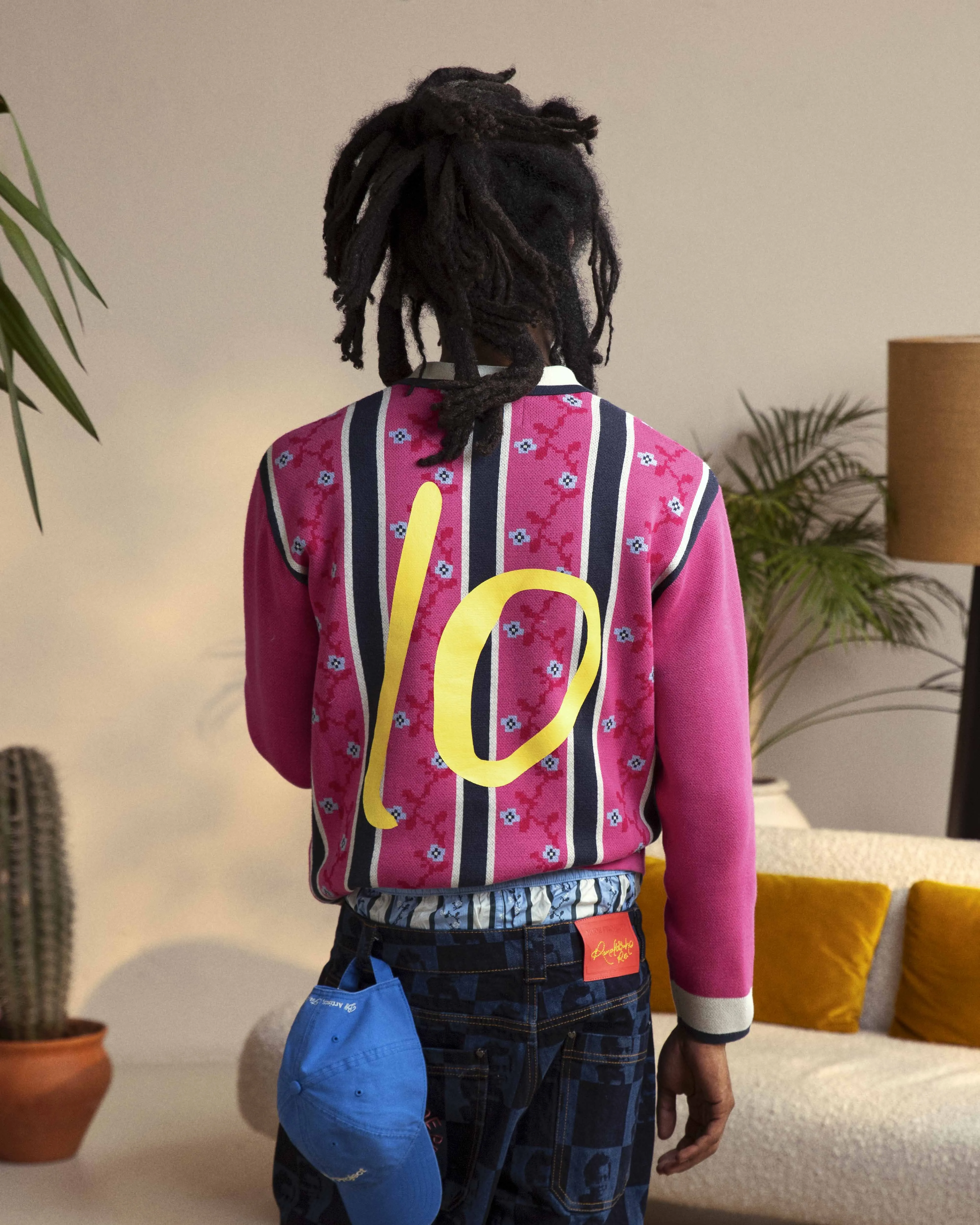 Rosel Football Polo Knit Pink sold by Nude Project product image thumbnail 5