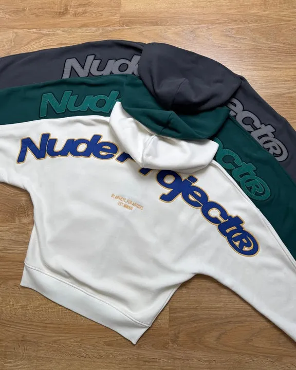 BEAST ZIP-UP HOODIE GREEN sold by Nude Project product image thumbnail 5