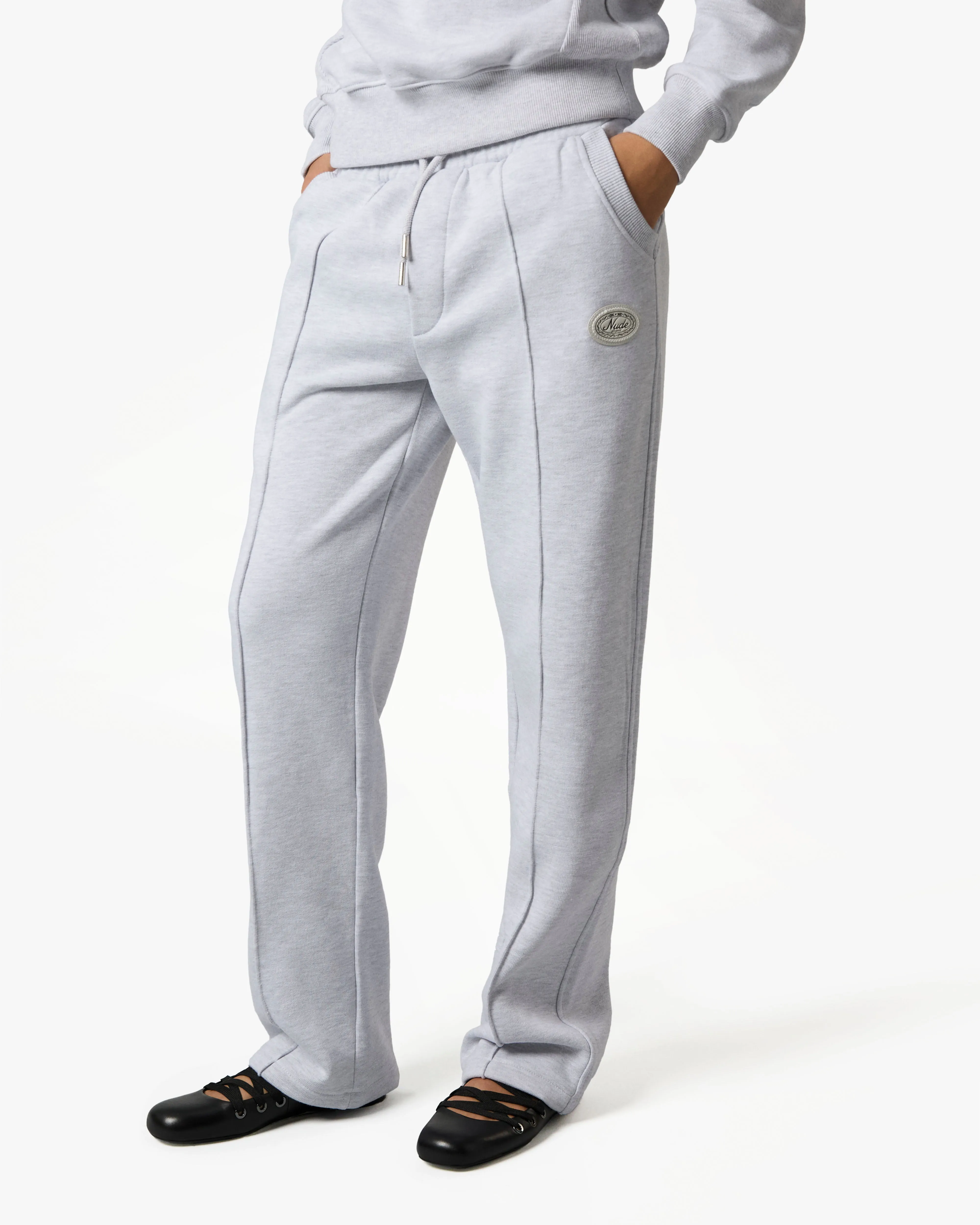 Essentials Sweatpants Grey Melange sold by Nude Project product image thumbnail 2