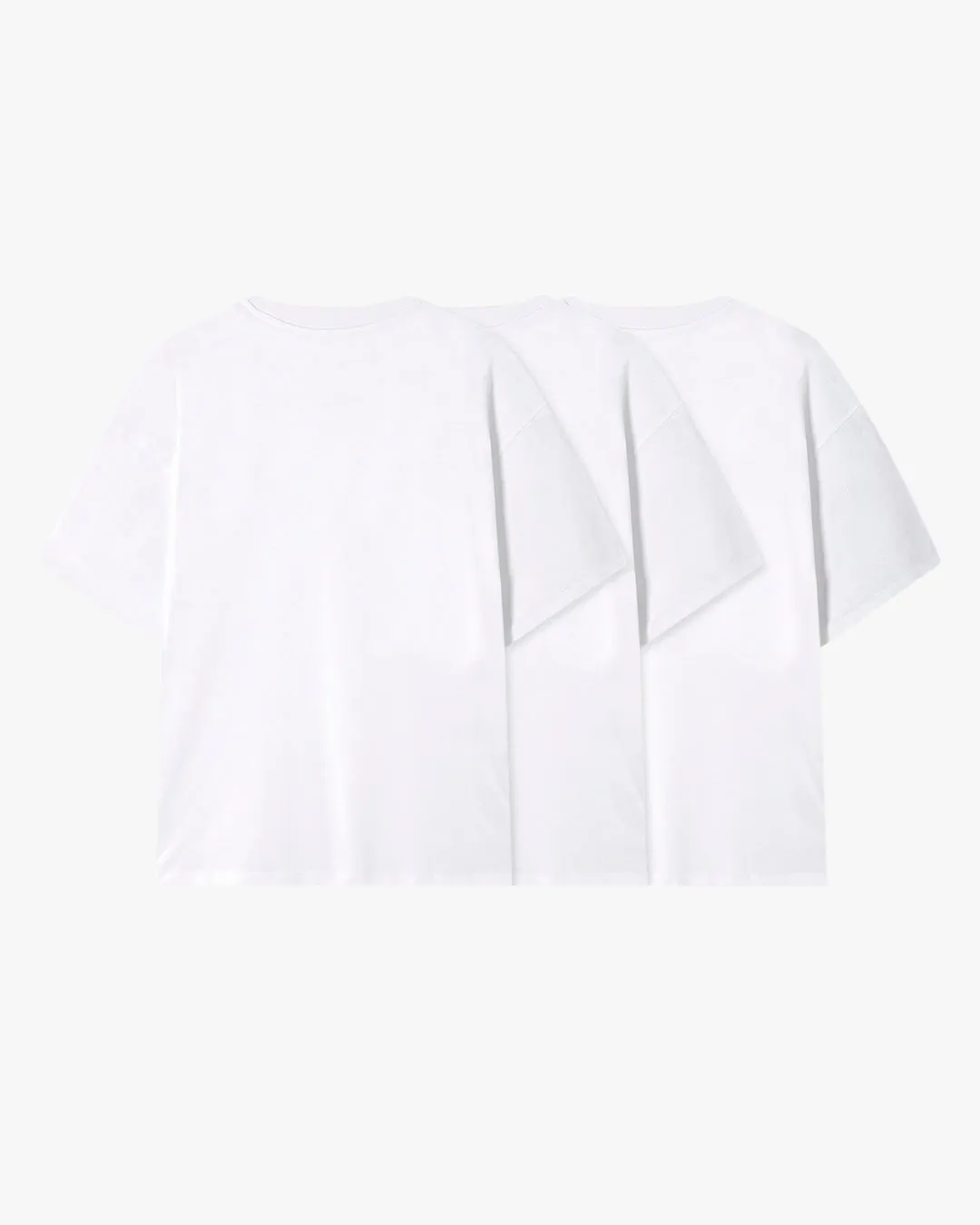 Basic Tee White 3xPack sold by Nude Project product image thumbnail 2