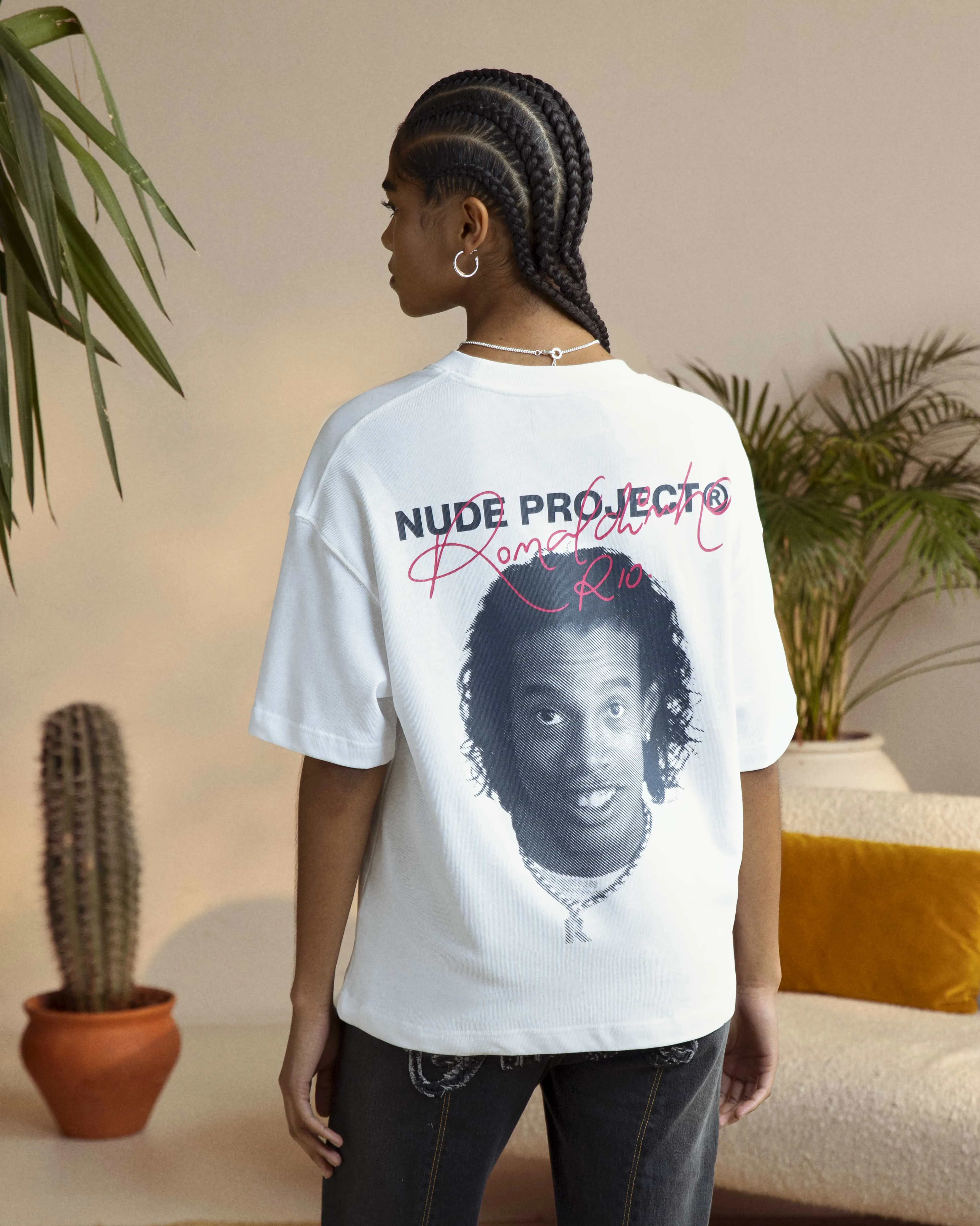 FACE TEE WHITE sold by Nude Project product image thumbnail 5