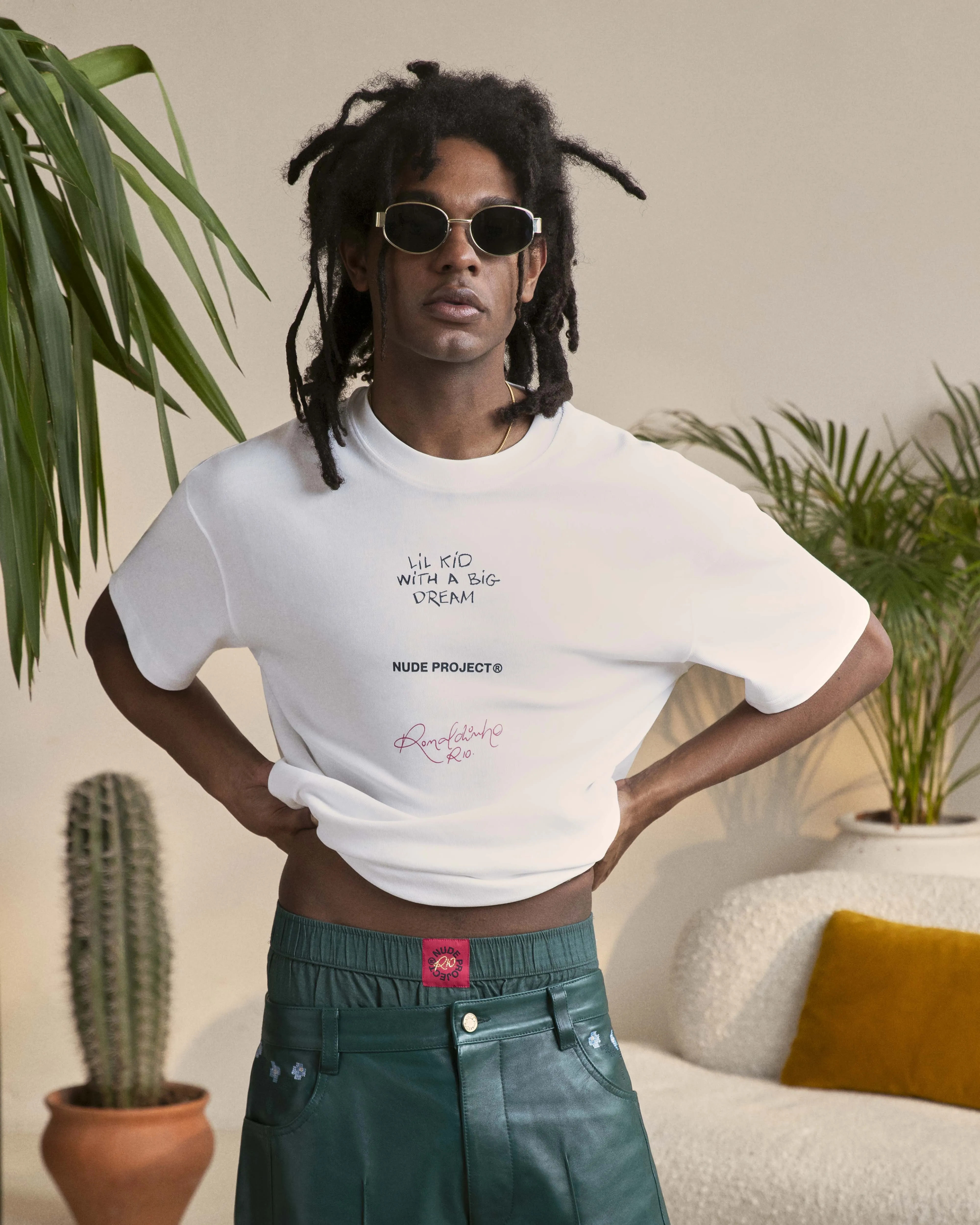 FACE TEE WHITE sold by Nude Project product image thumbnail 2