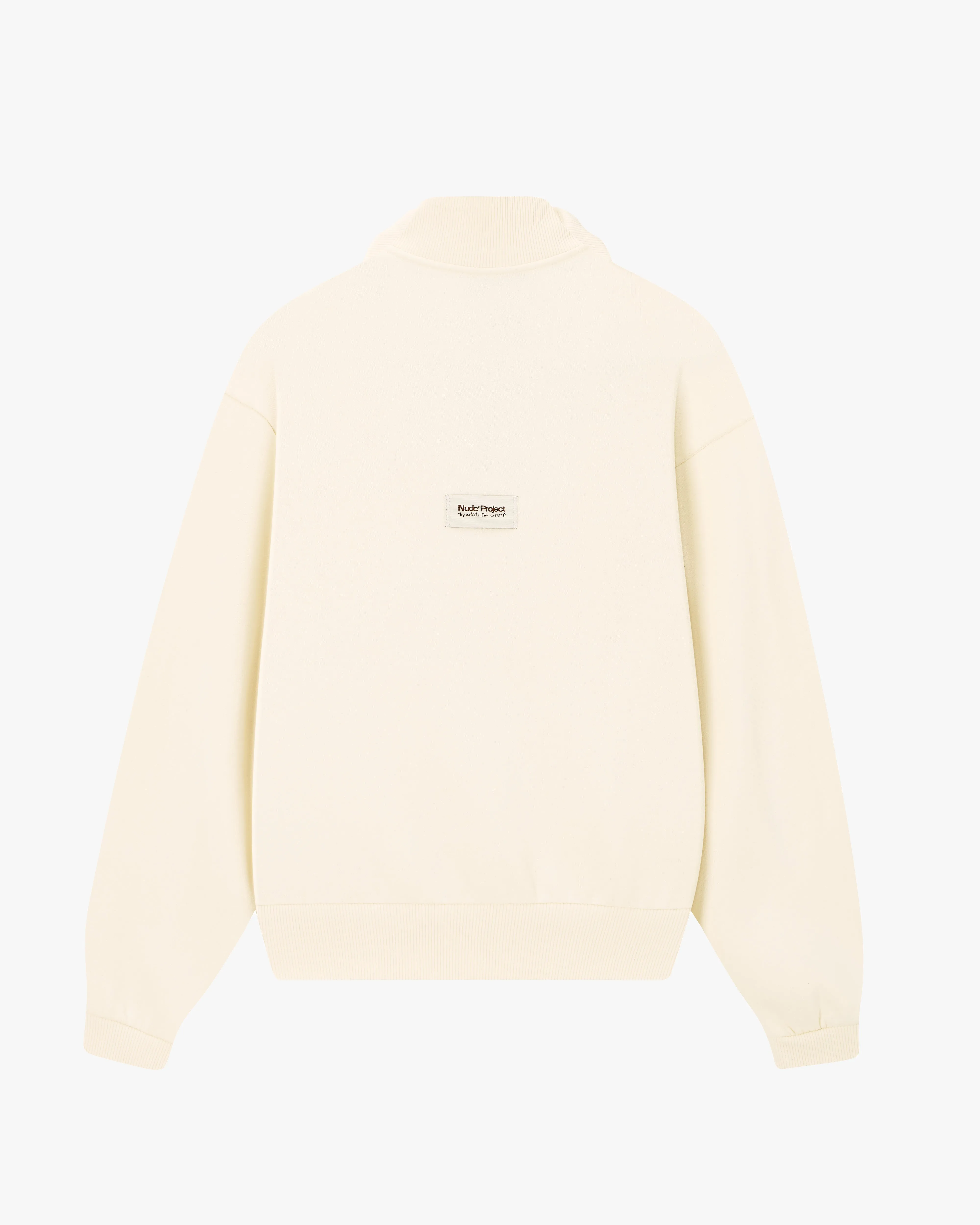 Origins Quarter-Zip Marshmallow sold by Nude Project product image thumbnail 4