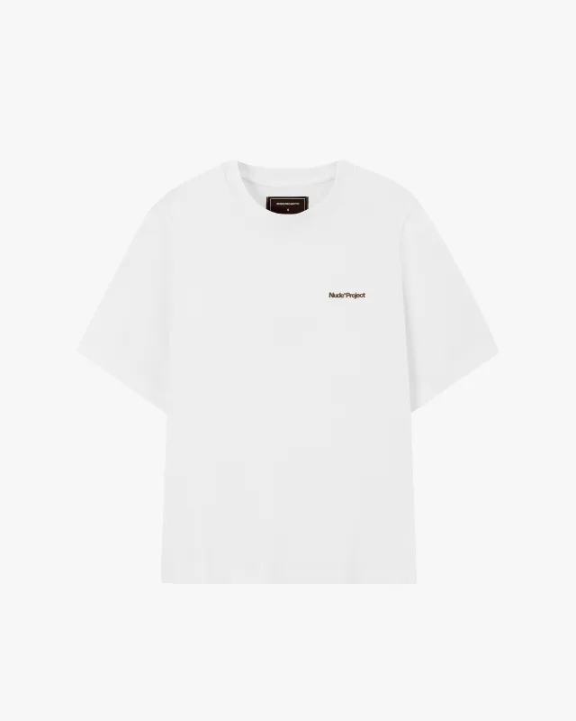 Origins Tee White sold by Nude Project