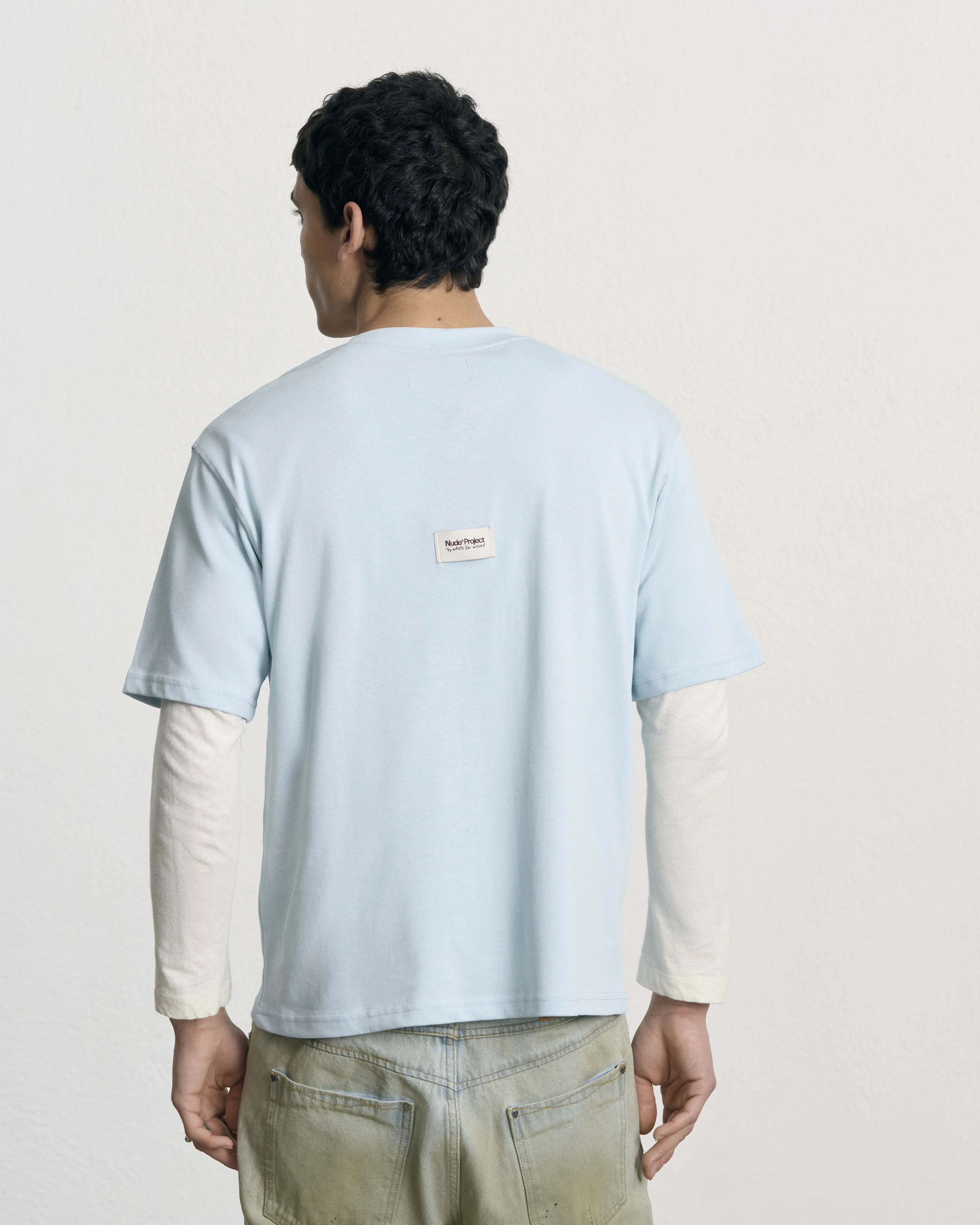 Origins Tee Blue sold by Nude Project product image thumbnail 4