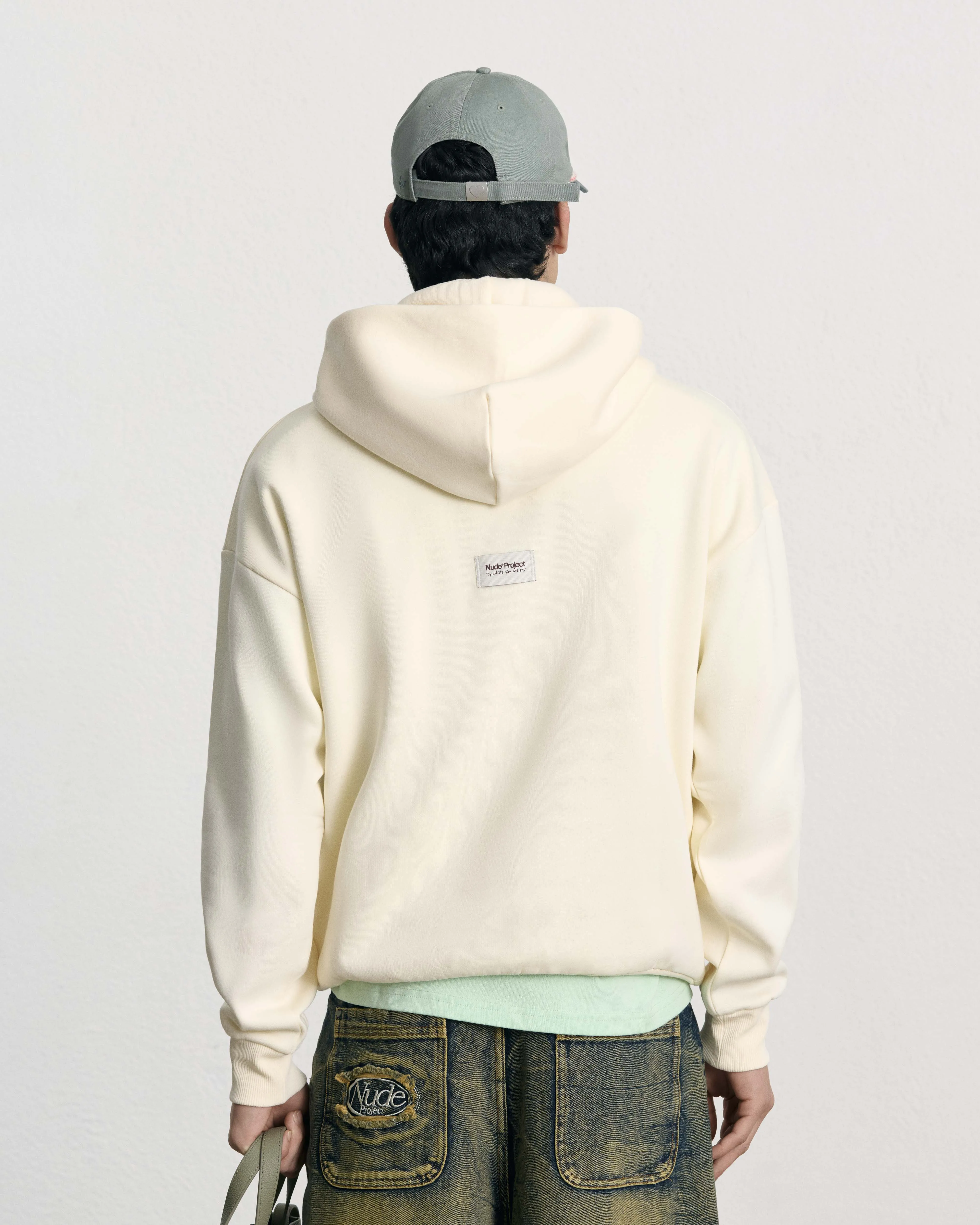 Origins Hoodie Marshmallow sold by Nude Project product image thumbnail 4