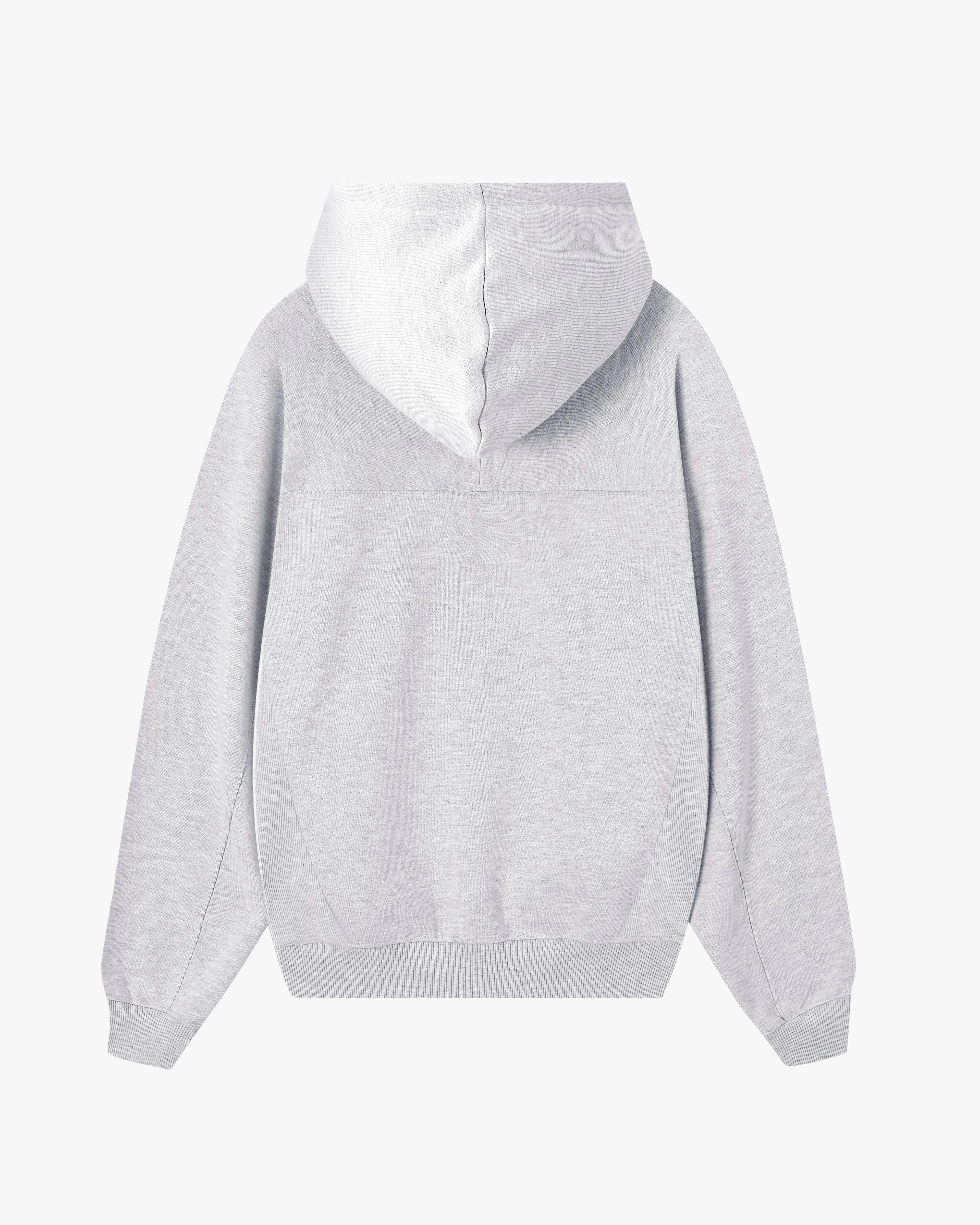 Essentials Zip-Up Hoodie Grey Melange sold by Nude Project product image thumbnail 3