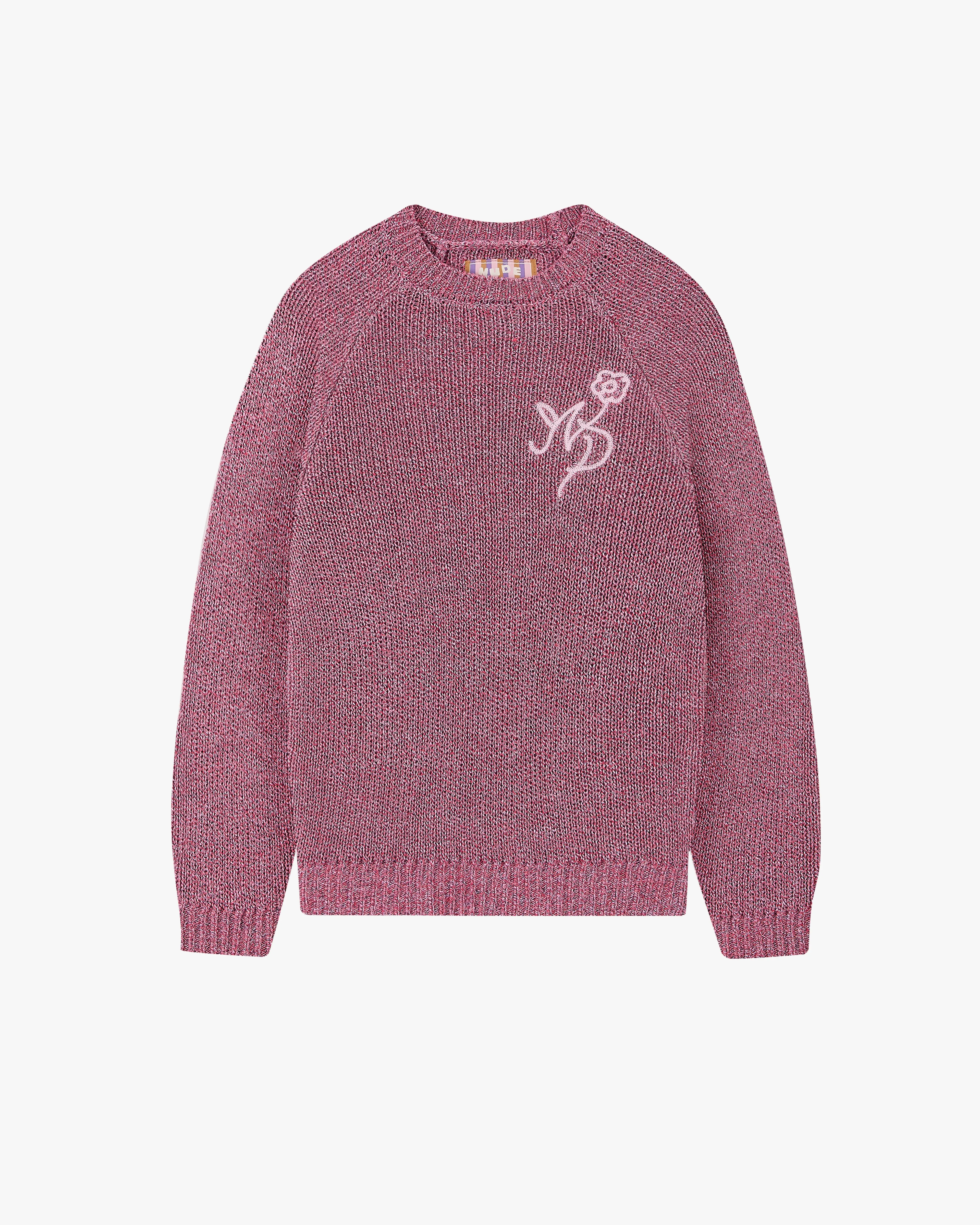 Jonion Knit Sweater Pink Melange sold by Nude Project
