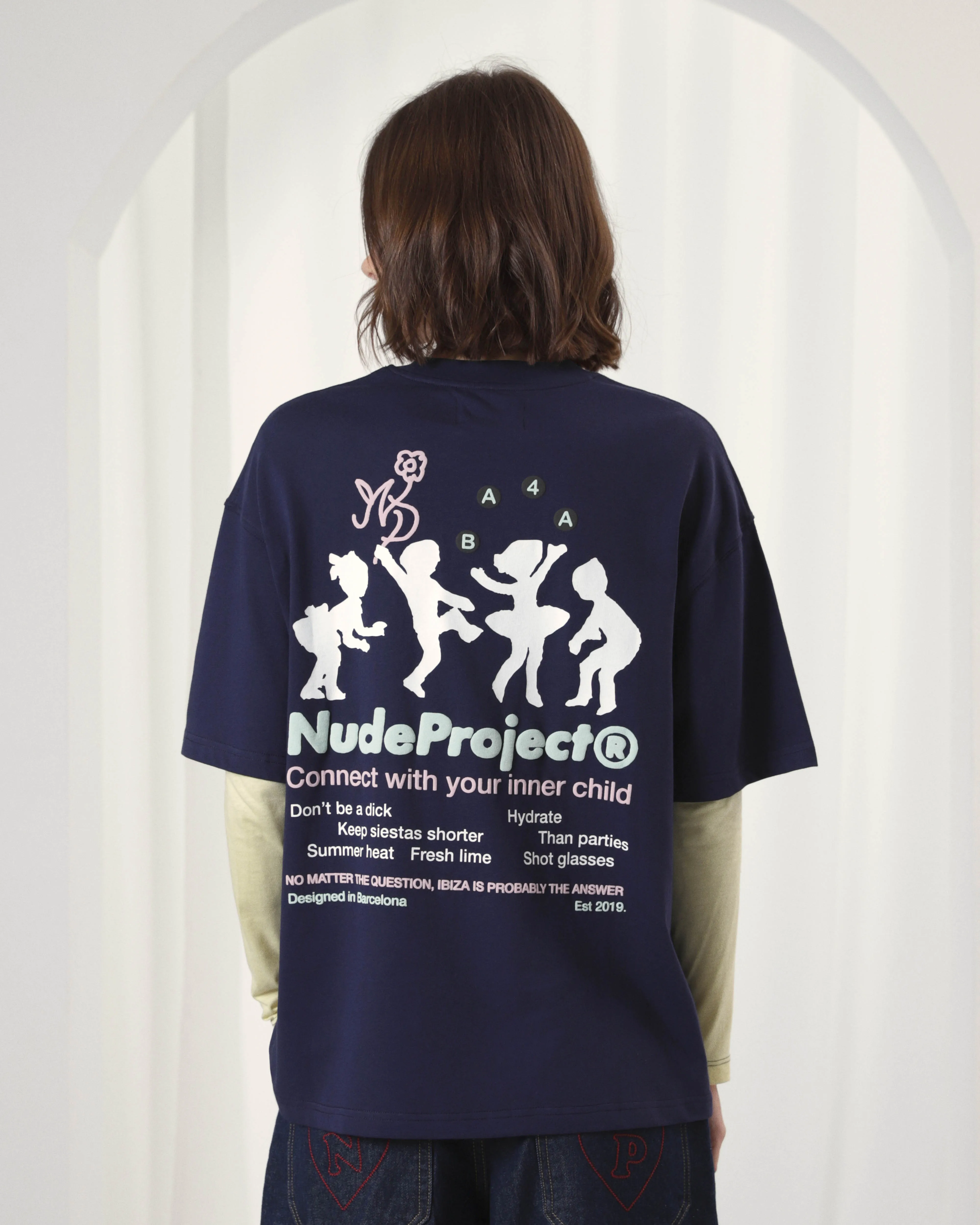 Lil'Rebel Tee Navy sold by Nude Project product image thumbnail 3