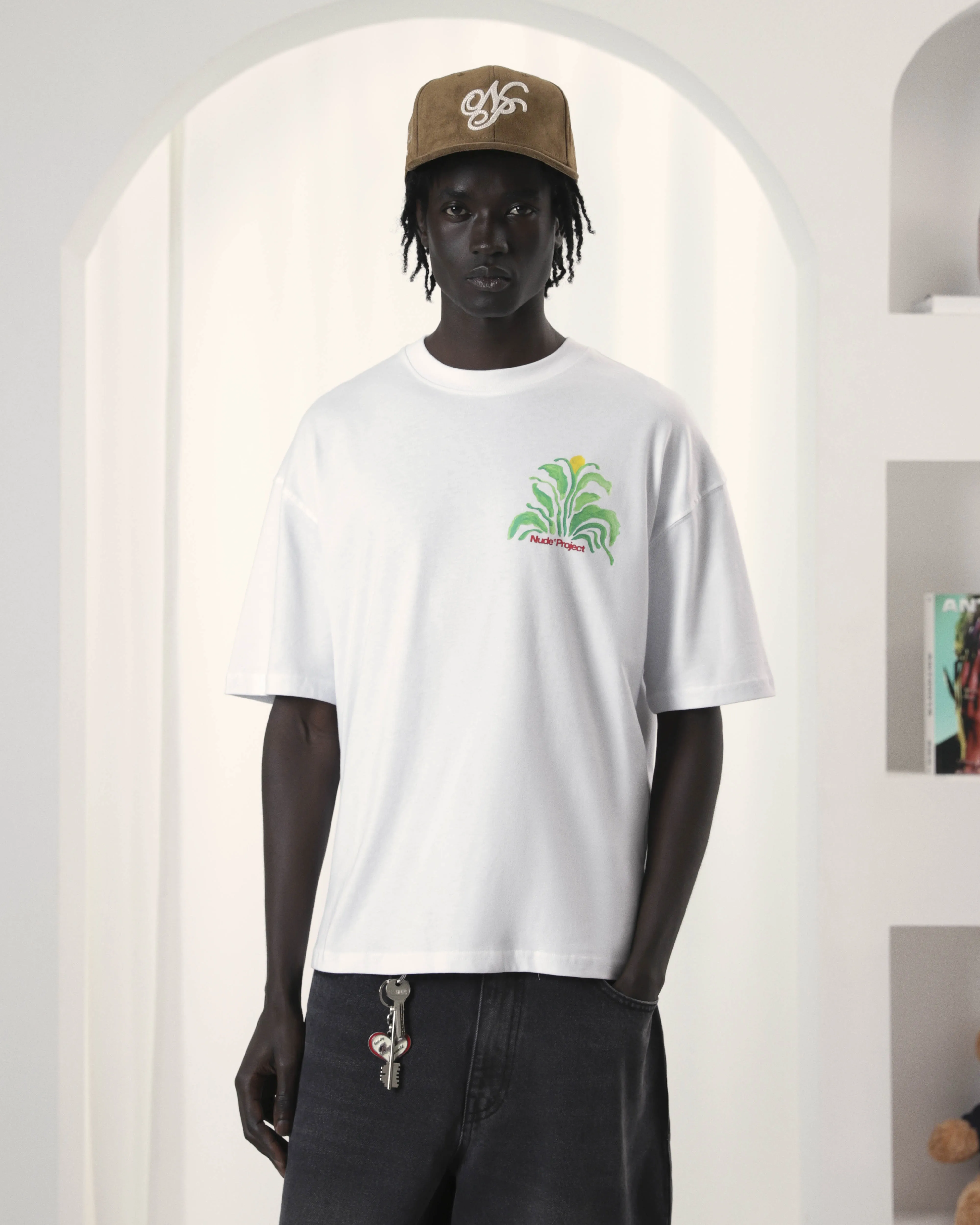 Plant Tee White sold by Nude Project product image thumbnail 4