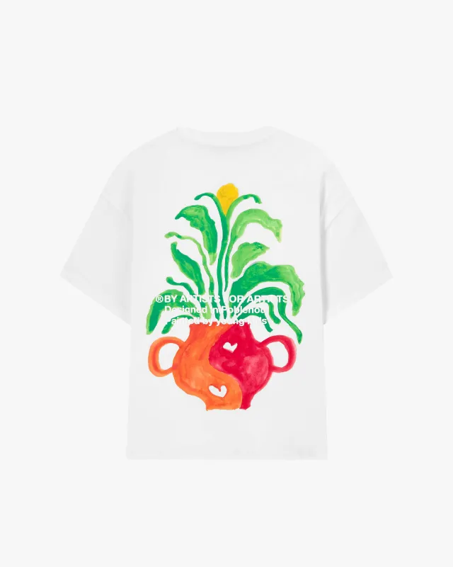 Plant Tee White sold by Nude Project