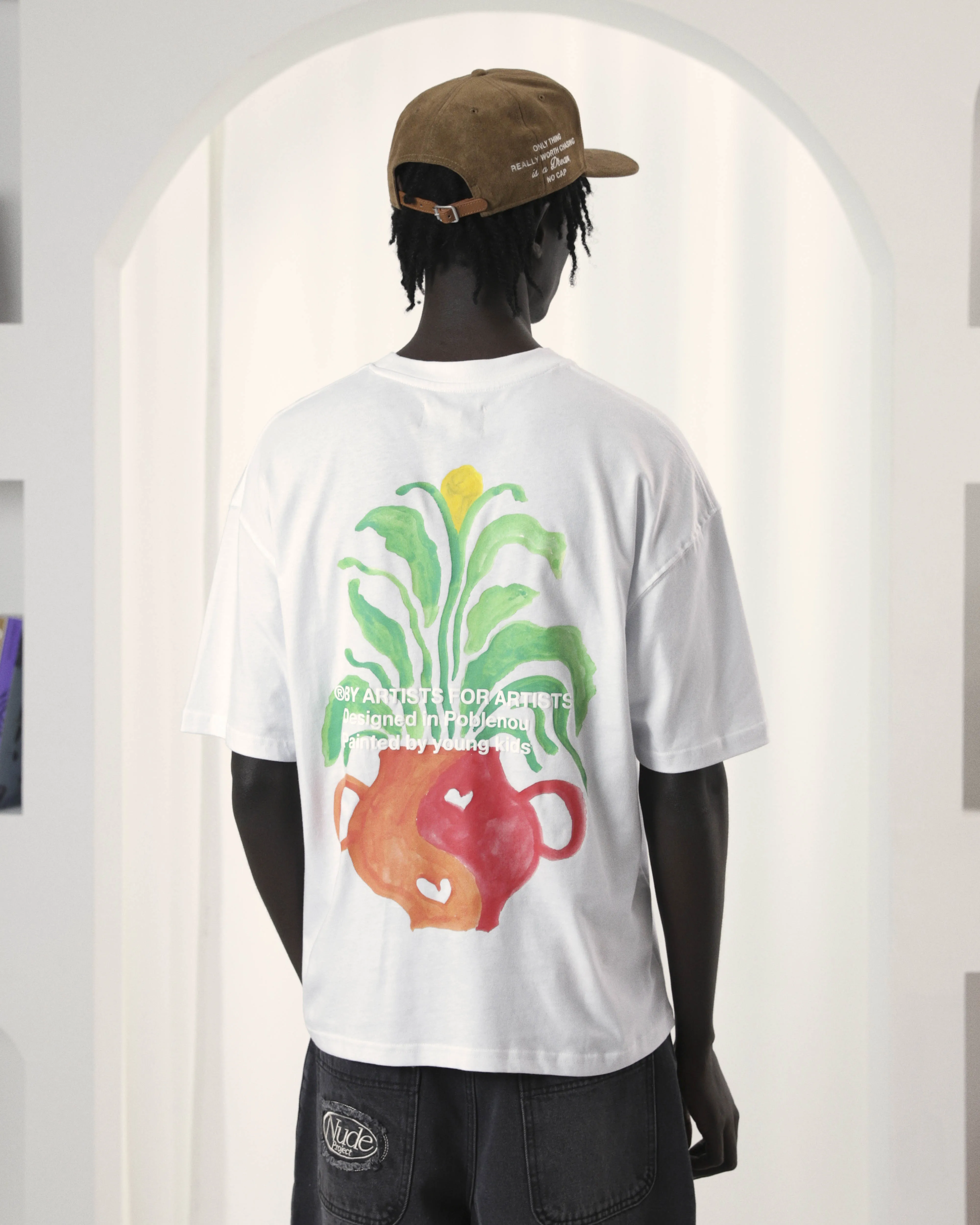 Plant Tee White sold by Nude Project product image thumbnail 2