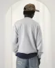 Apple Crew Sweatshirt Grey Melange sold by Nude Project
