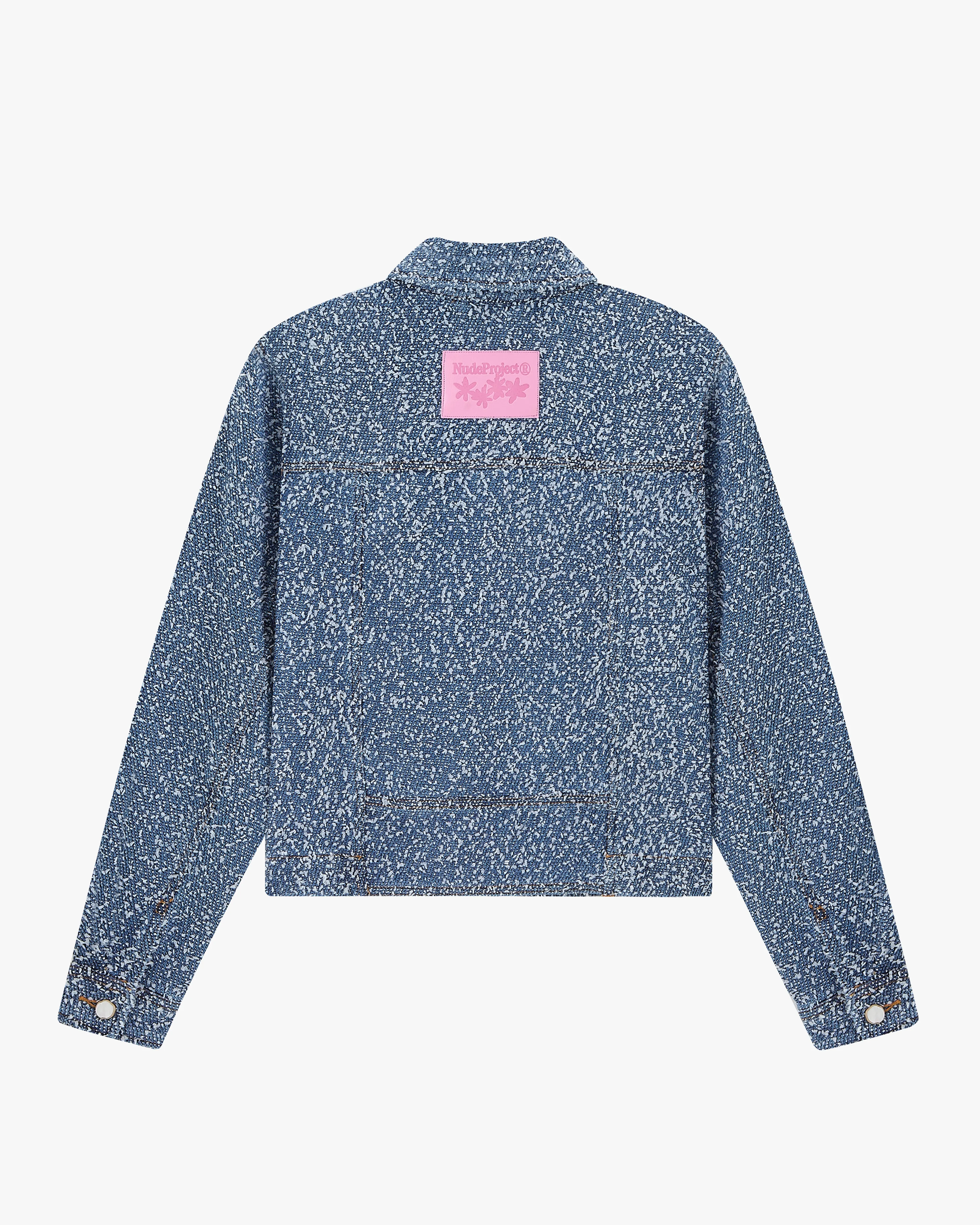 Boucle Trucker Jacket sold by Nude Project product image thumbnail 4