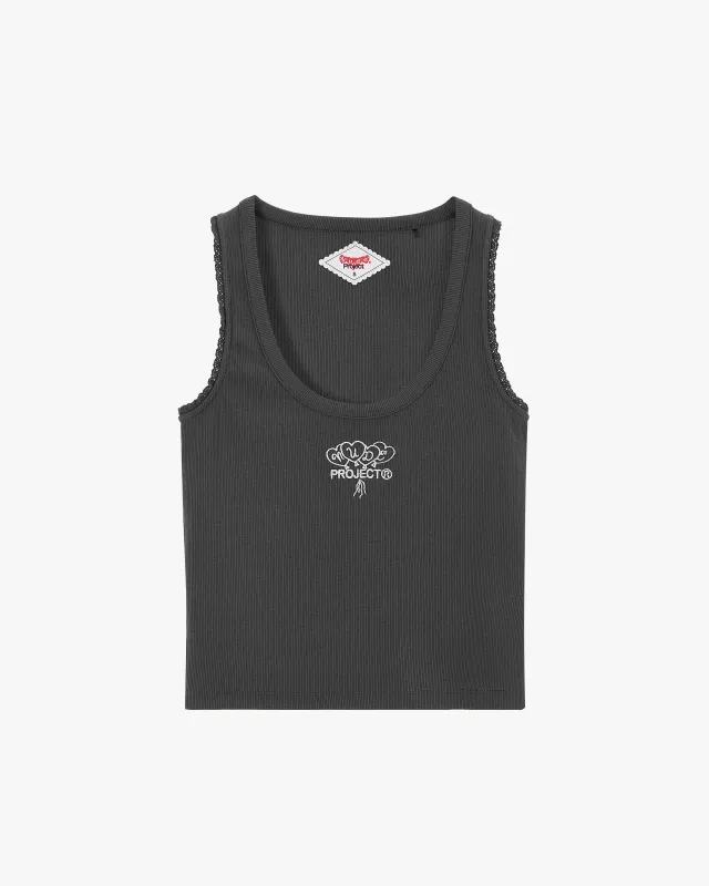 Storm Tank Top Ash sold by Nude Project