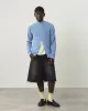 Old Baggy Denim Shorts Black sold by Nude Project