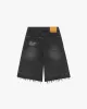 Old Baggy Denim Shorts Black sold by Nude Project