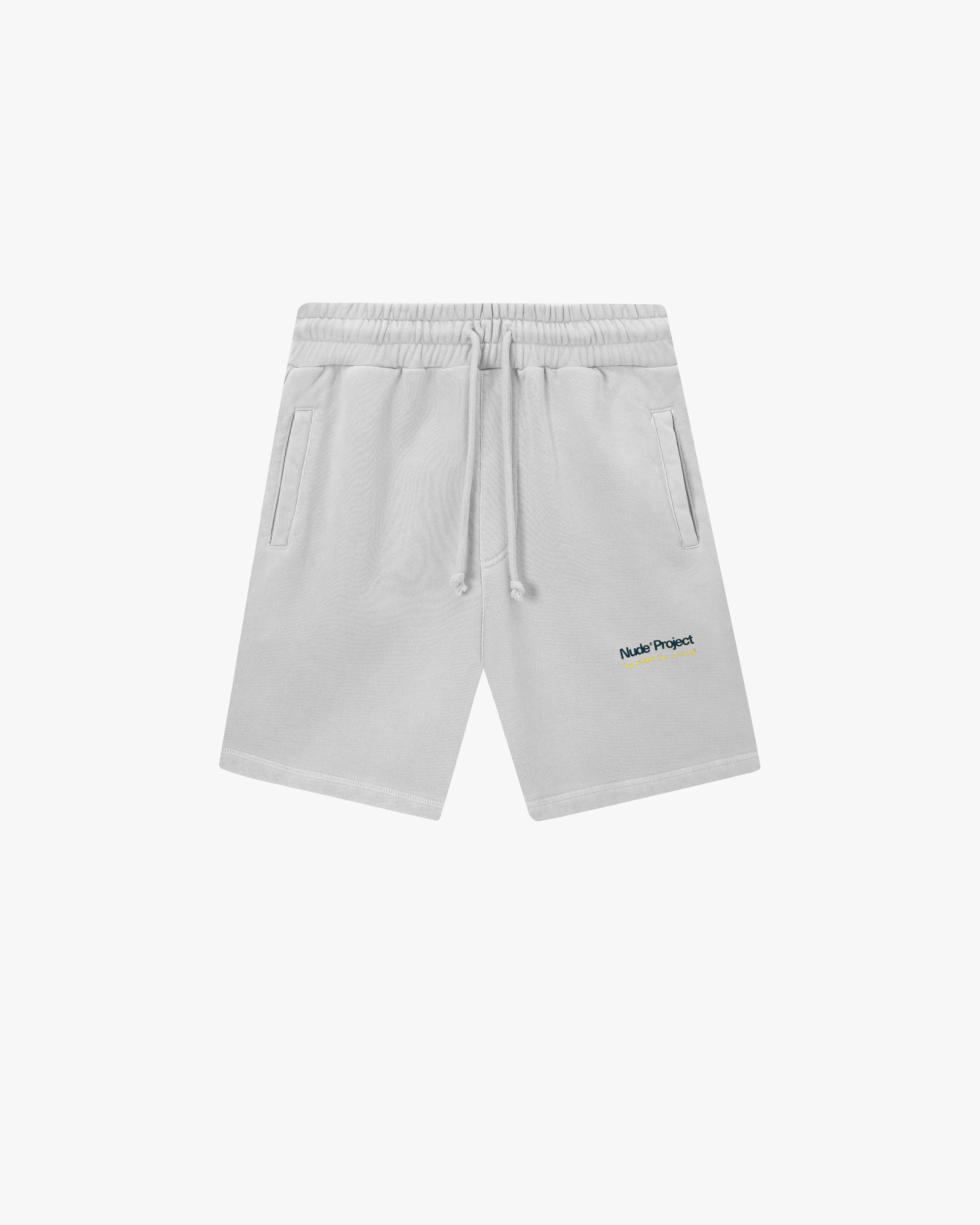 Cult Shorts Light Washed Grey sold by Nude Project