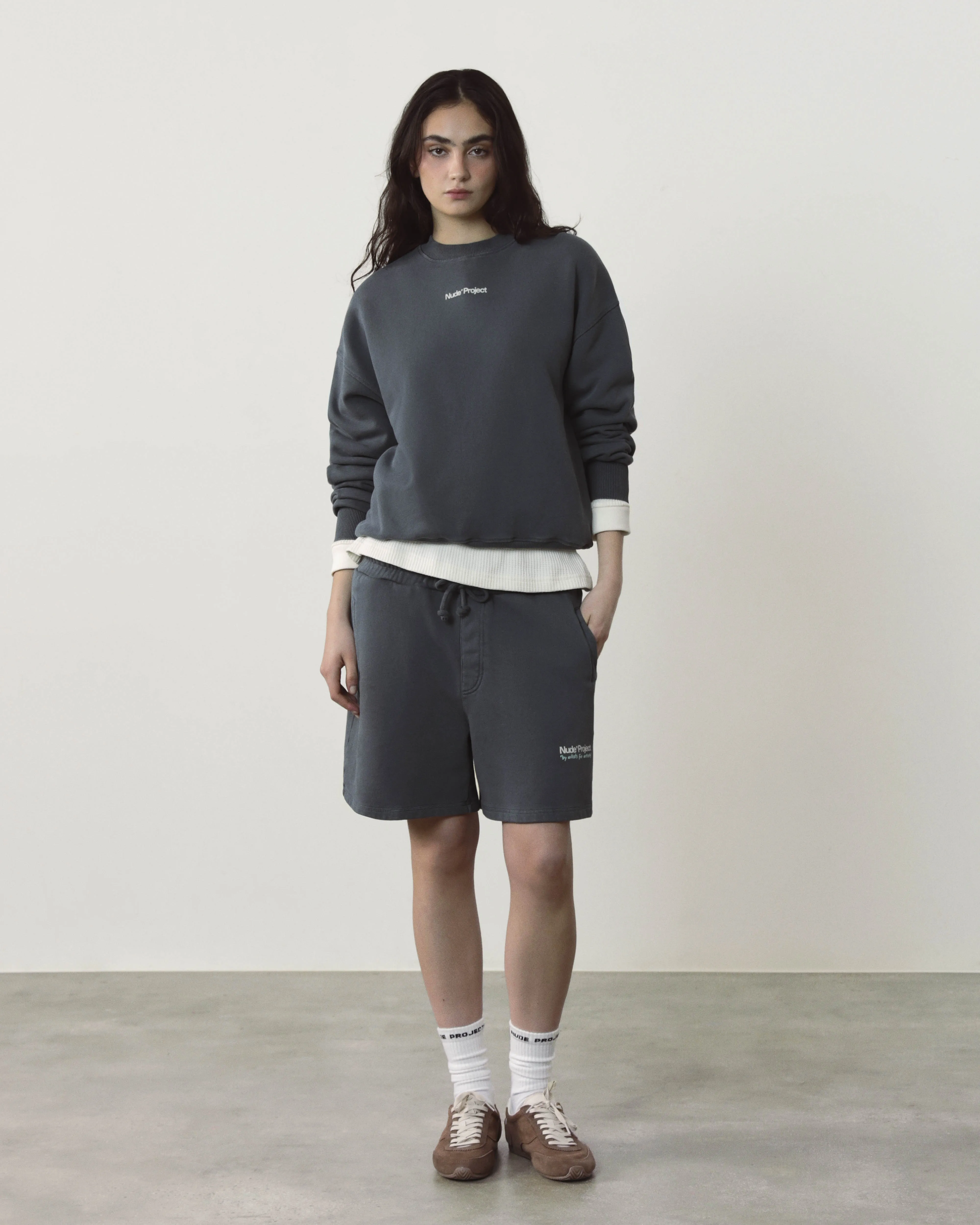 Cult Shorts Washed Ash sold by Nude Project product image thumbnail 3