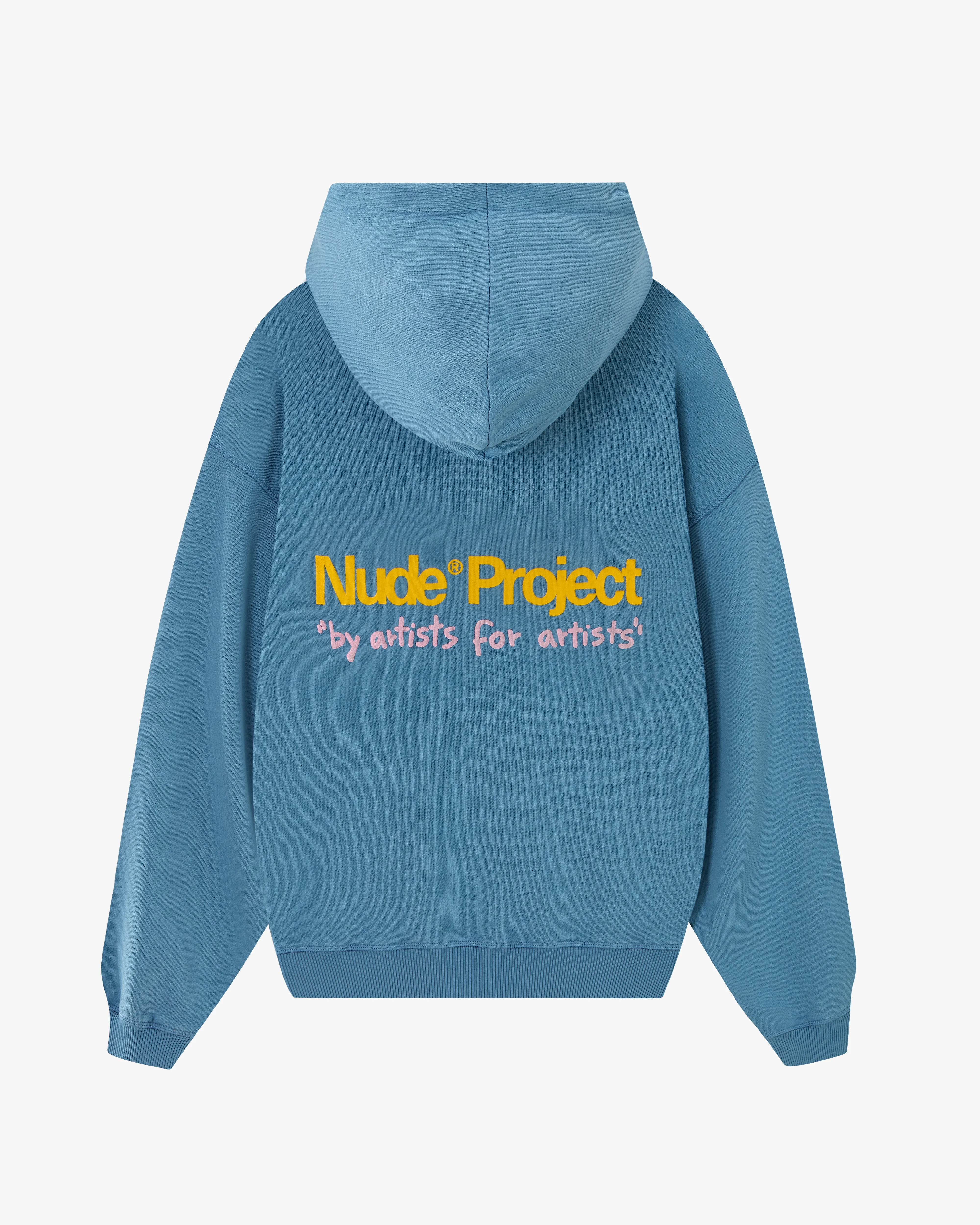 Cult Hoodie Washed Stone Blue sold by Nude Project