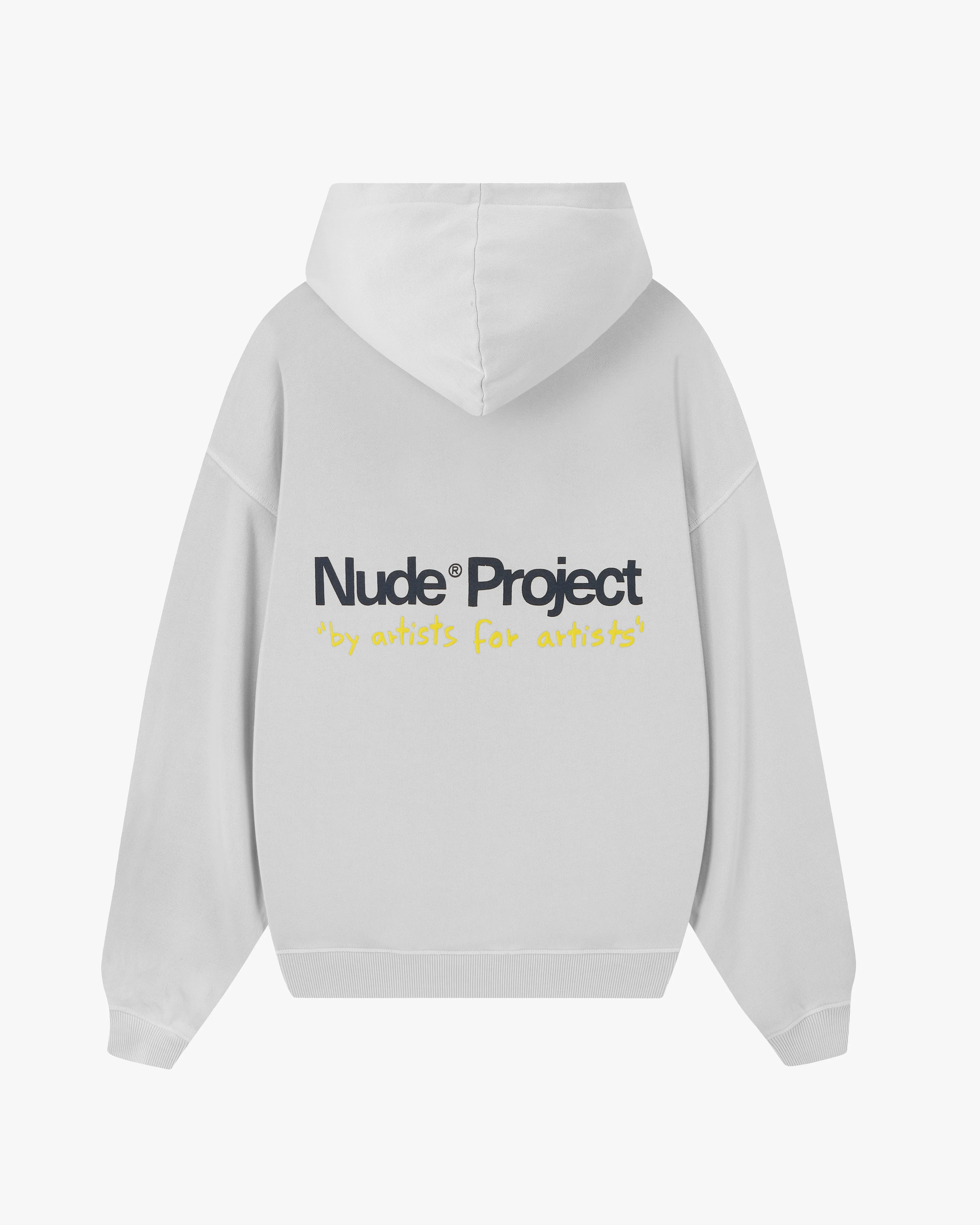 Cult Hoodie Washed Light Grey sold by Nude Project