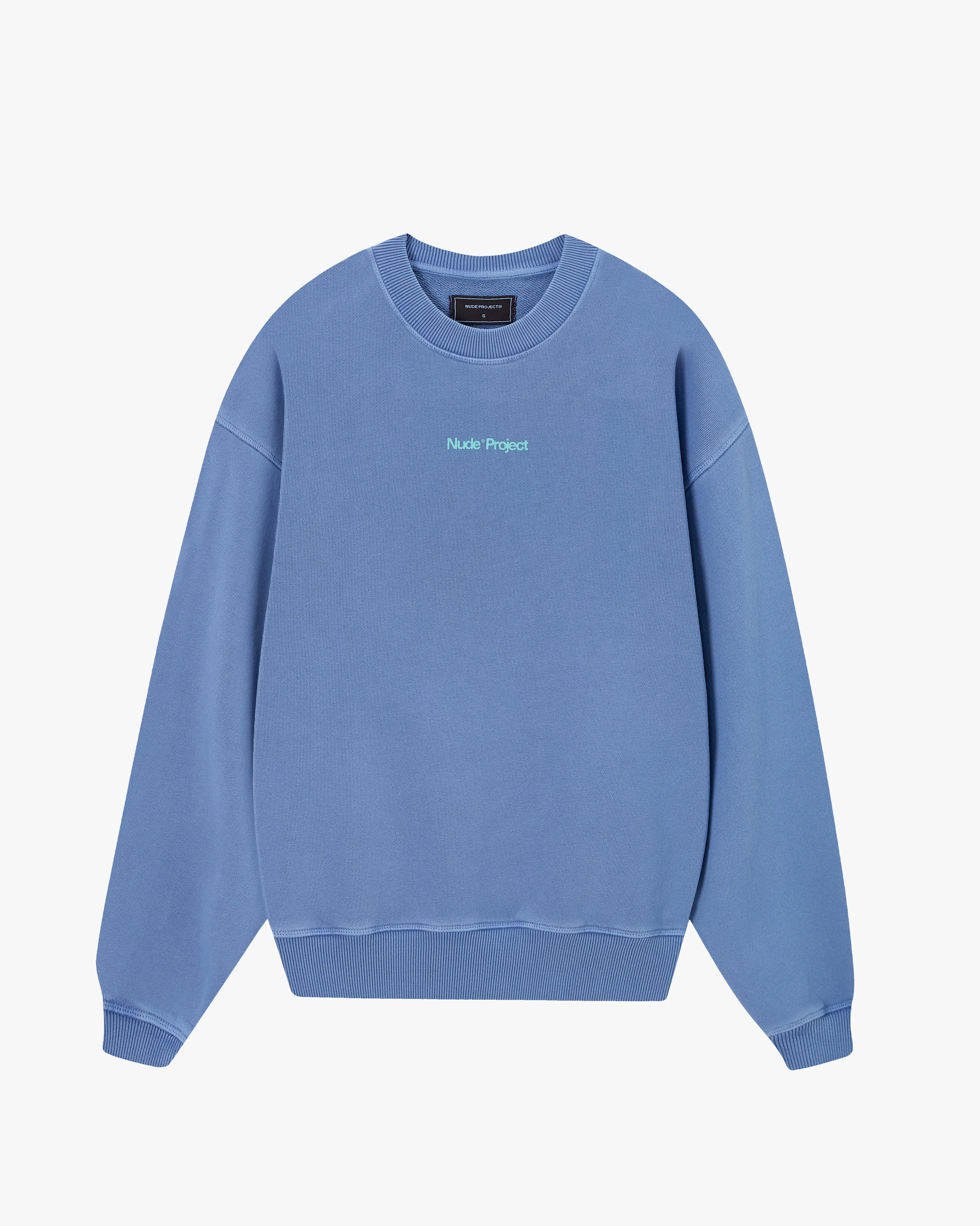 Cult Sweatshirt Washed Stone Blue sold by Nude Project product image thumbnail 5