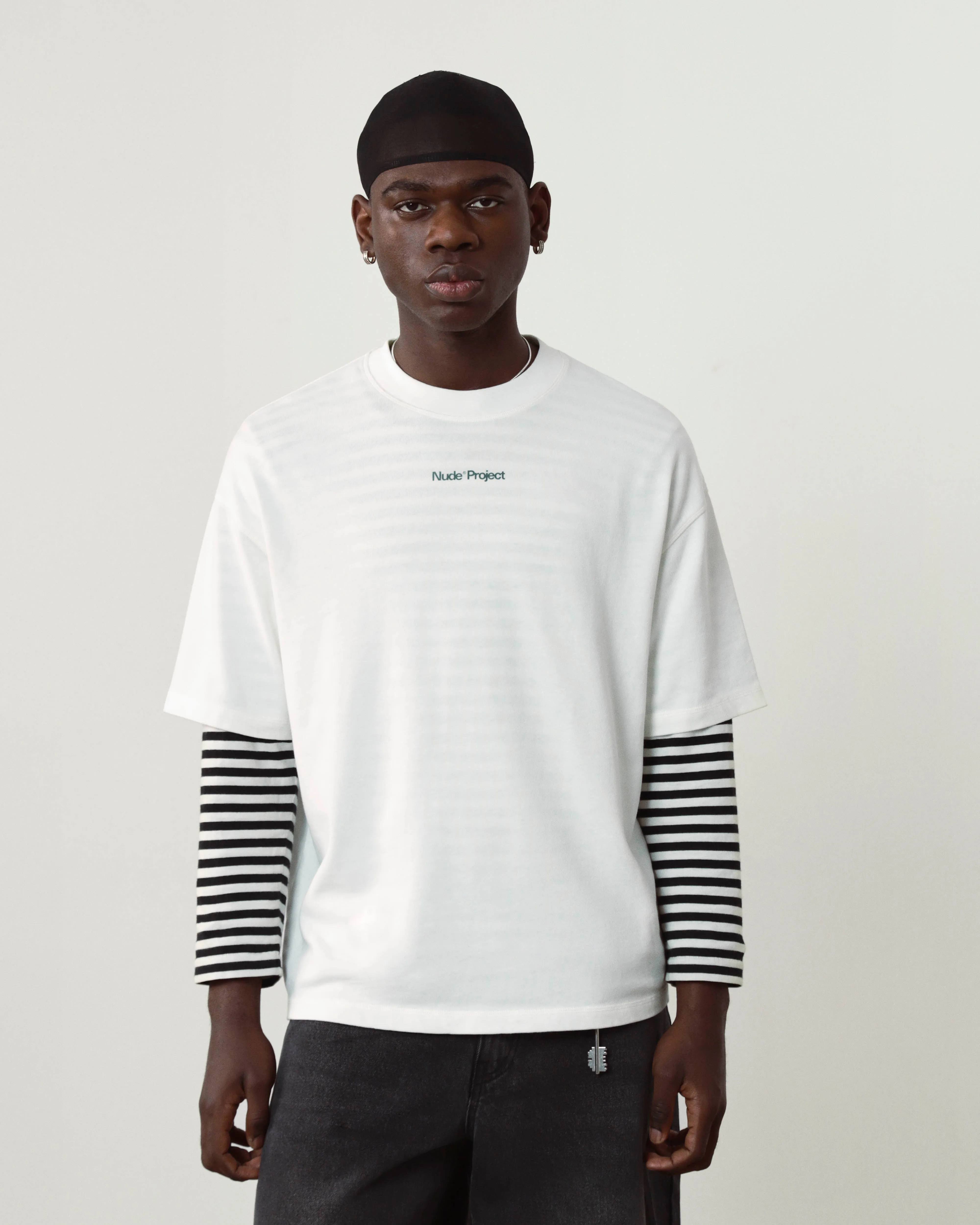 Cult Tee Washed Off-White sold by Nude Project product image thumbnail 5