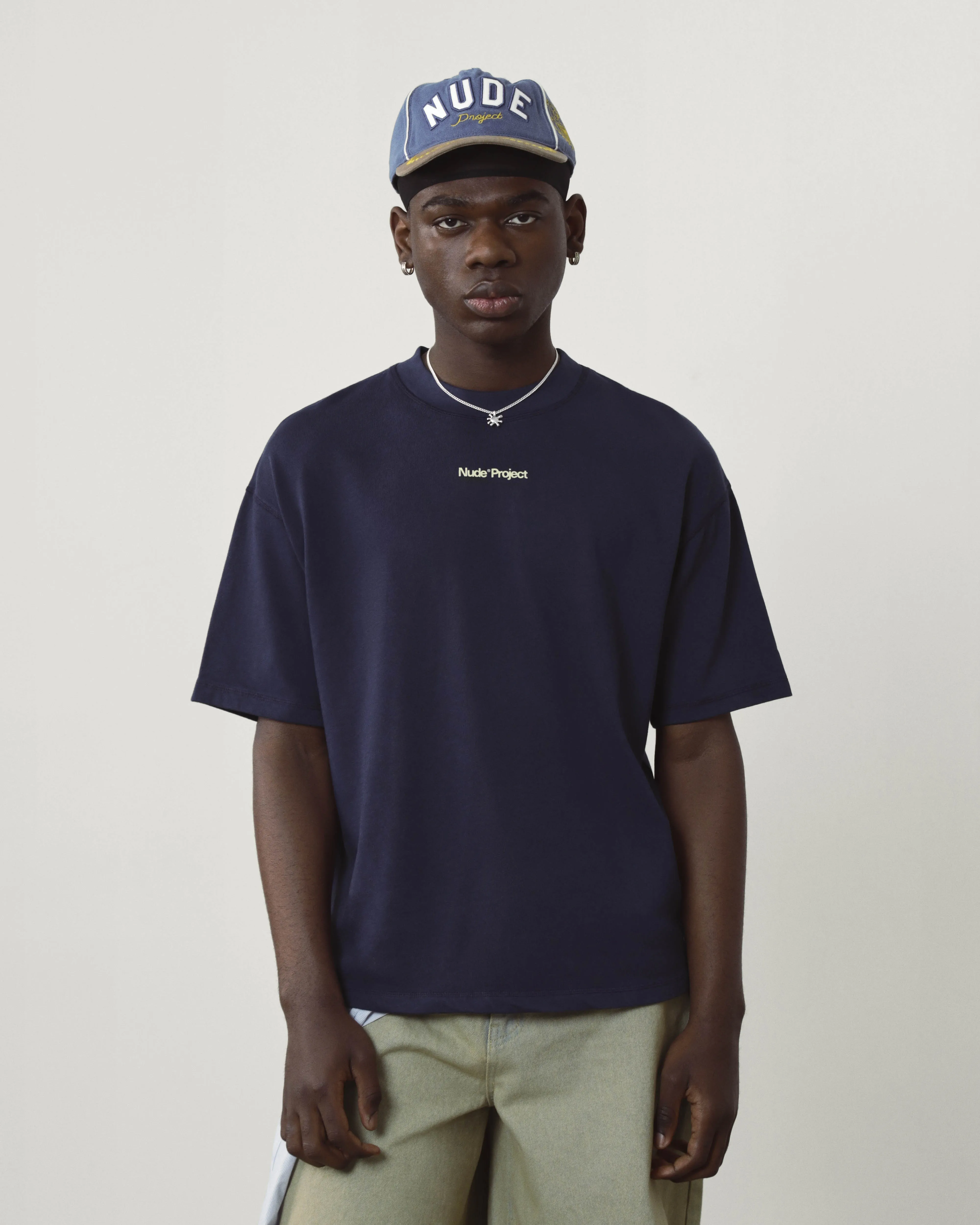 Cult Tee Washed Navy sold by Nude Project product image thumbnail 5