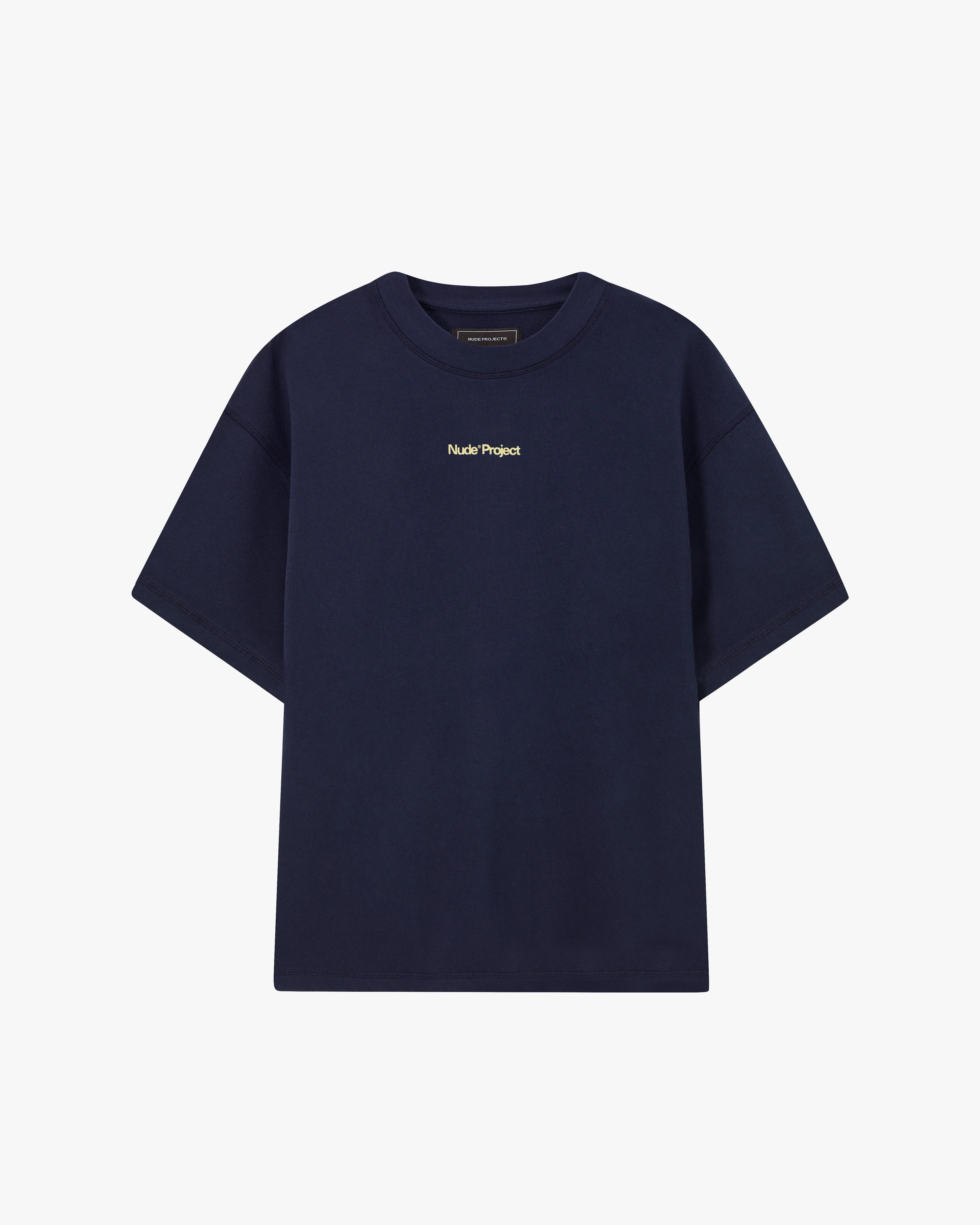 Cult Tee Washed Navy sold by Nude Project product image thumbnail 4