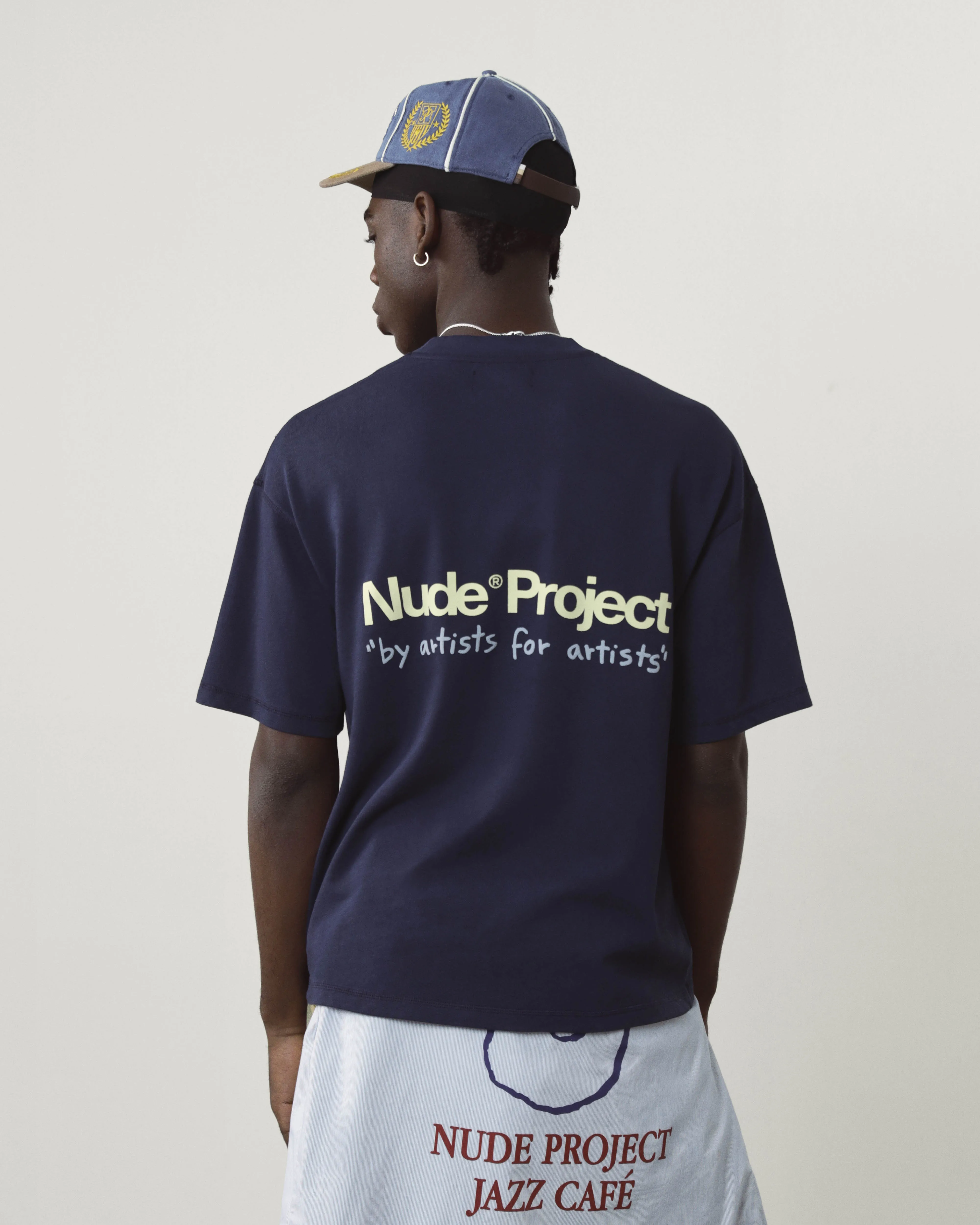 Cult Tee Washed Navy sold by Nude Project product image thumbnail 2