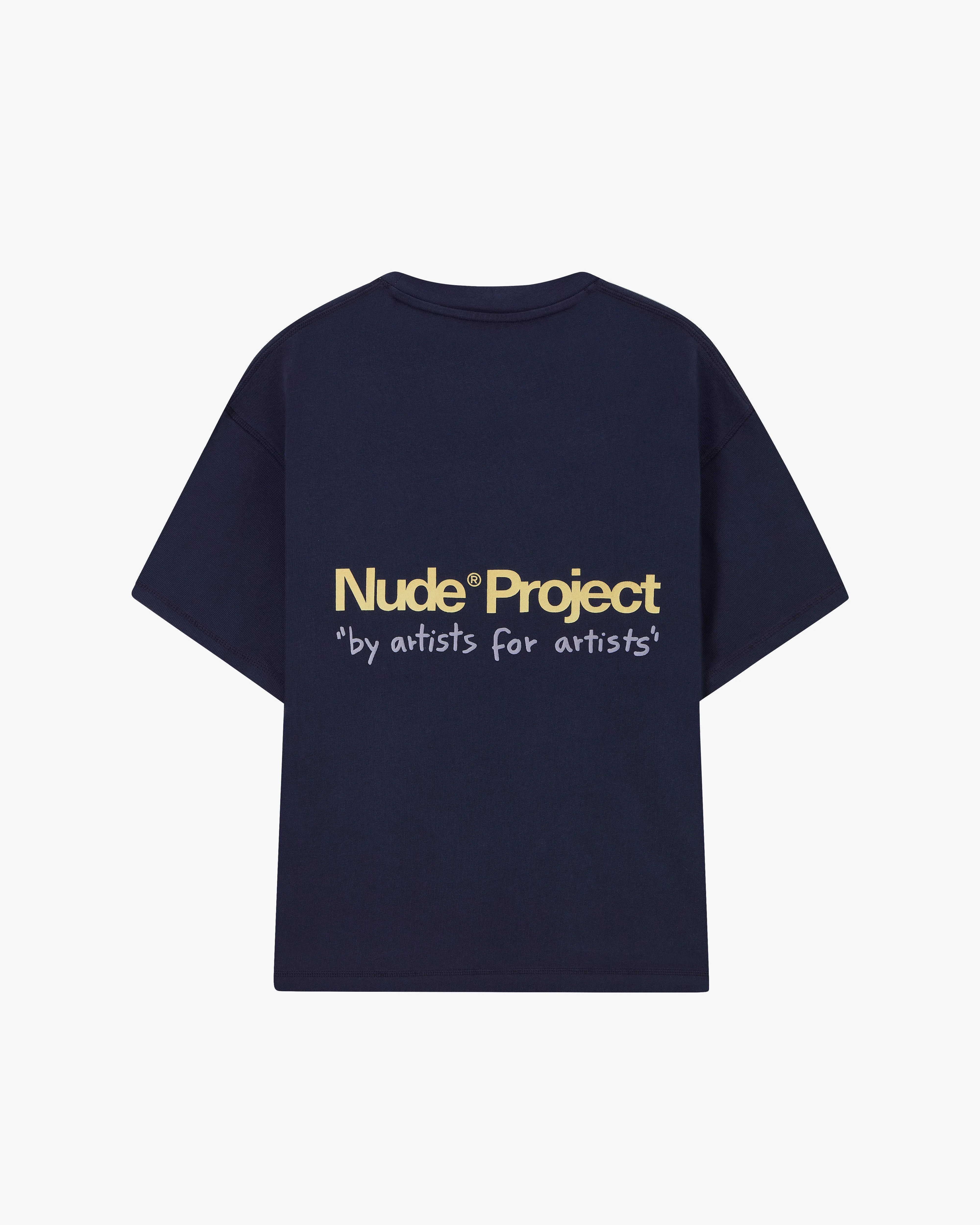 Cult Tee Washed Navy sold by Nude Project