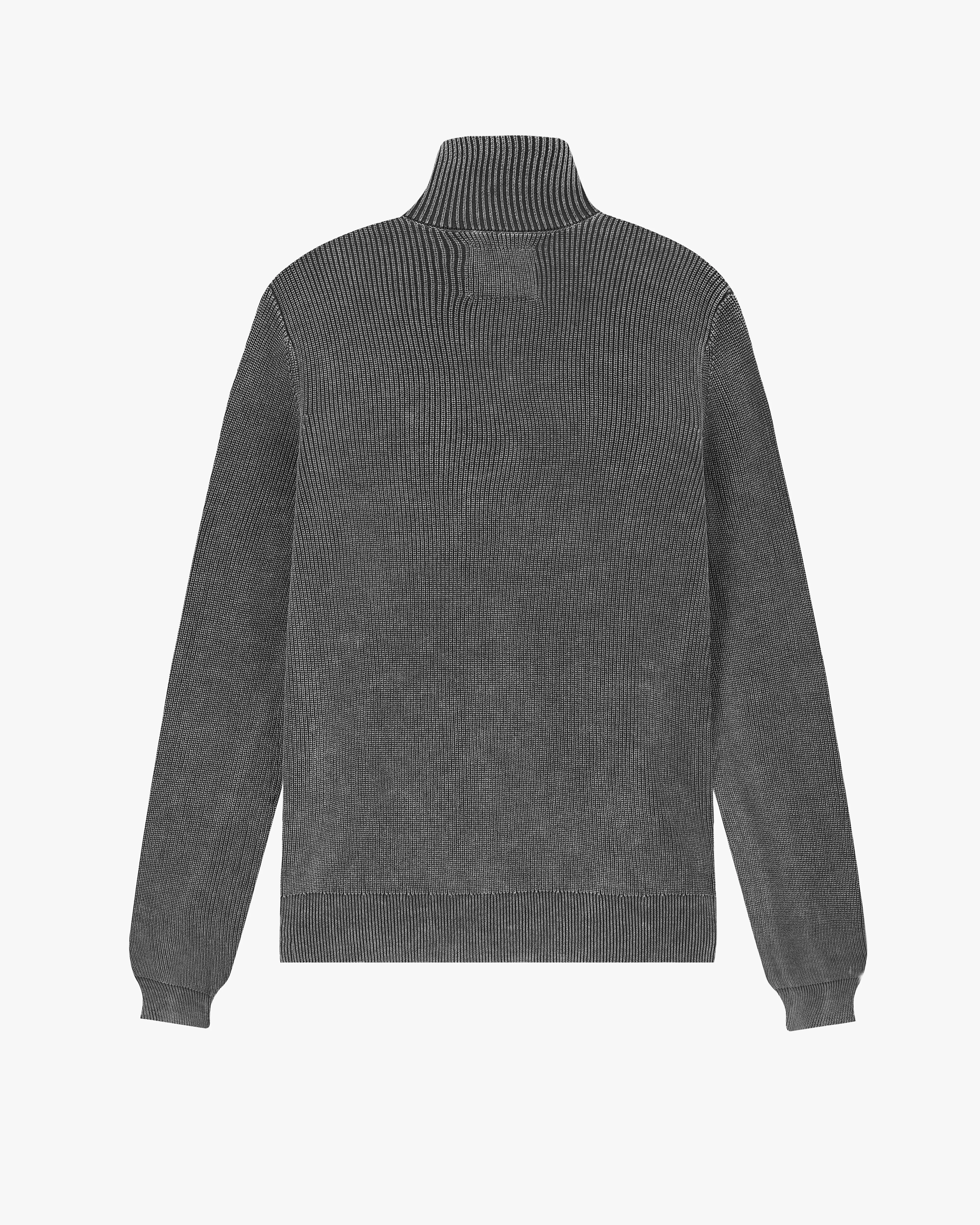 Shady Knit Zip-Up Cardigan Ash sold by Nude Project product image thumbnail 3