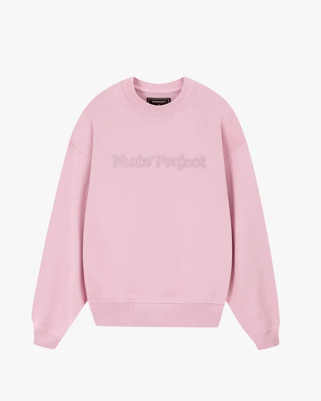Brun Sweatshirt Pink sold by Nude Project