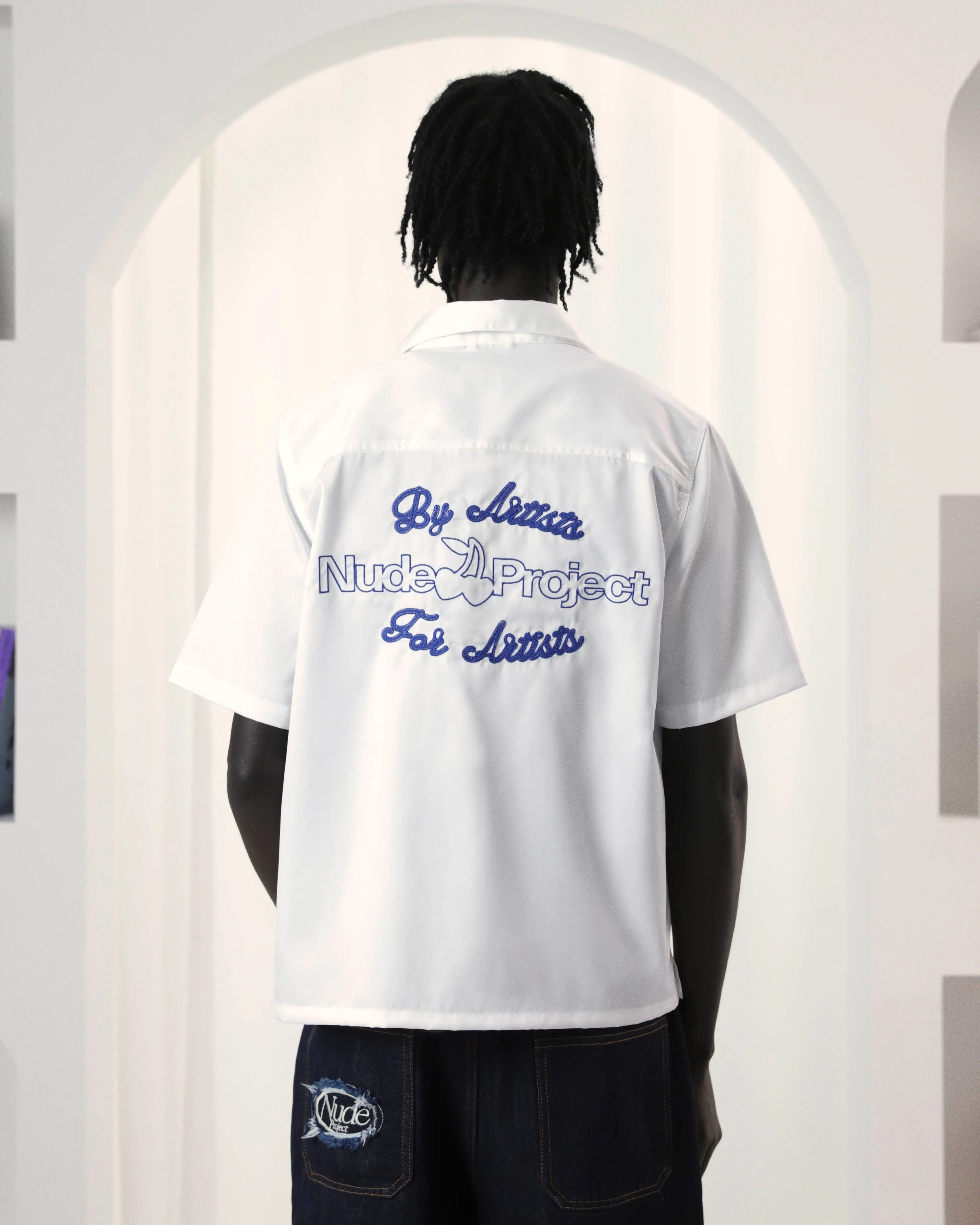 Basiki Shirt White sold by Nude Project product image thumbnail 3