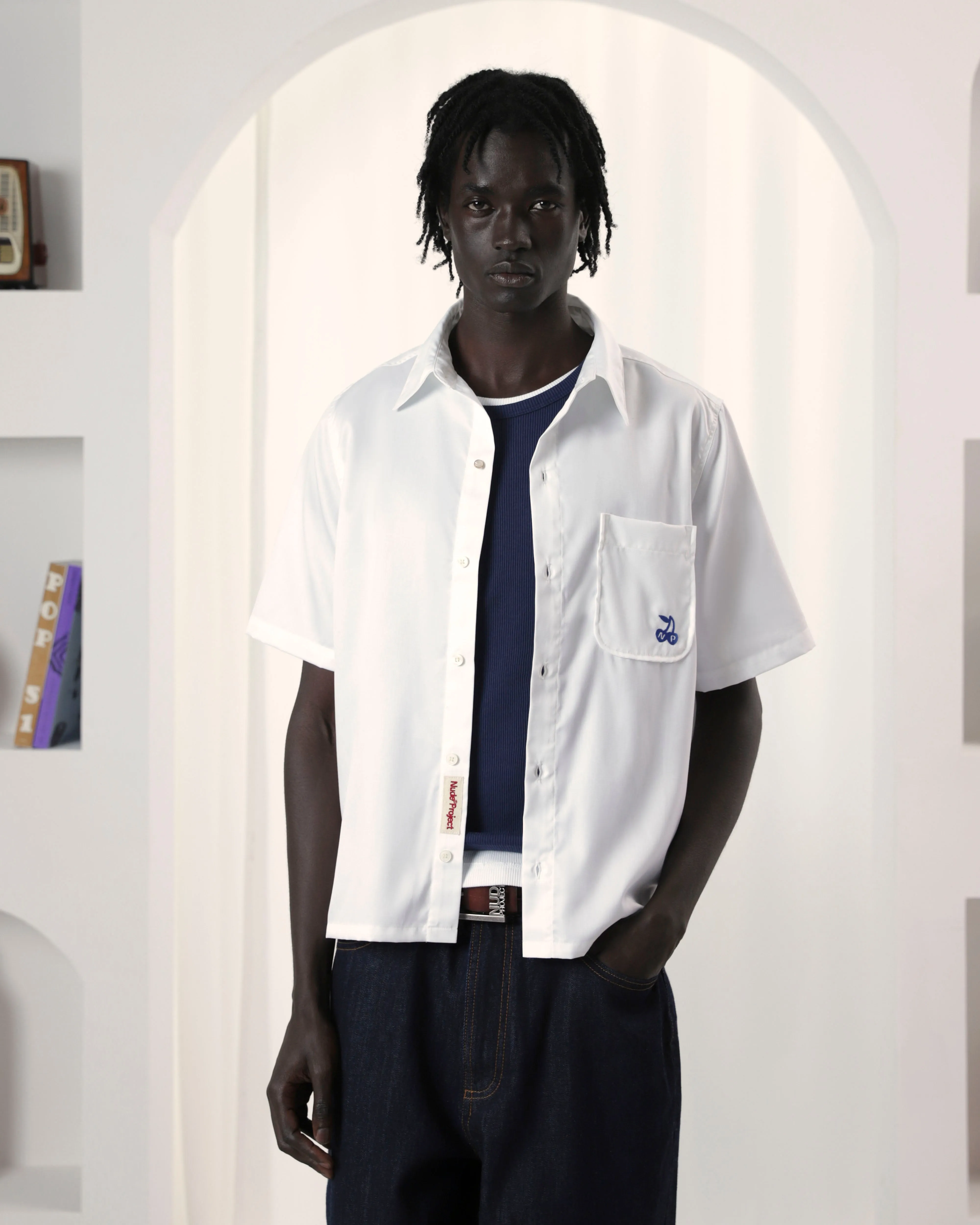 Basiki Shirt White sold by Nude Project product image thumbnail 2