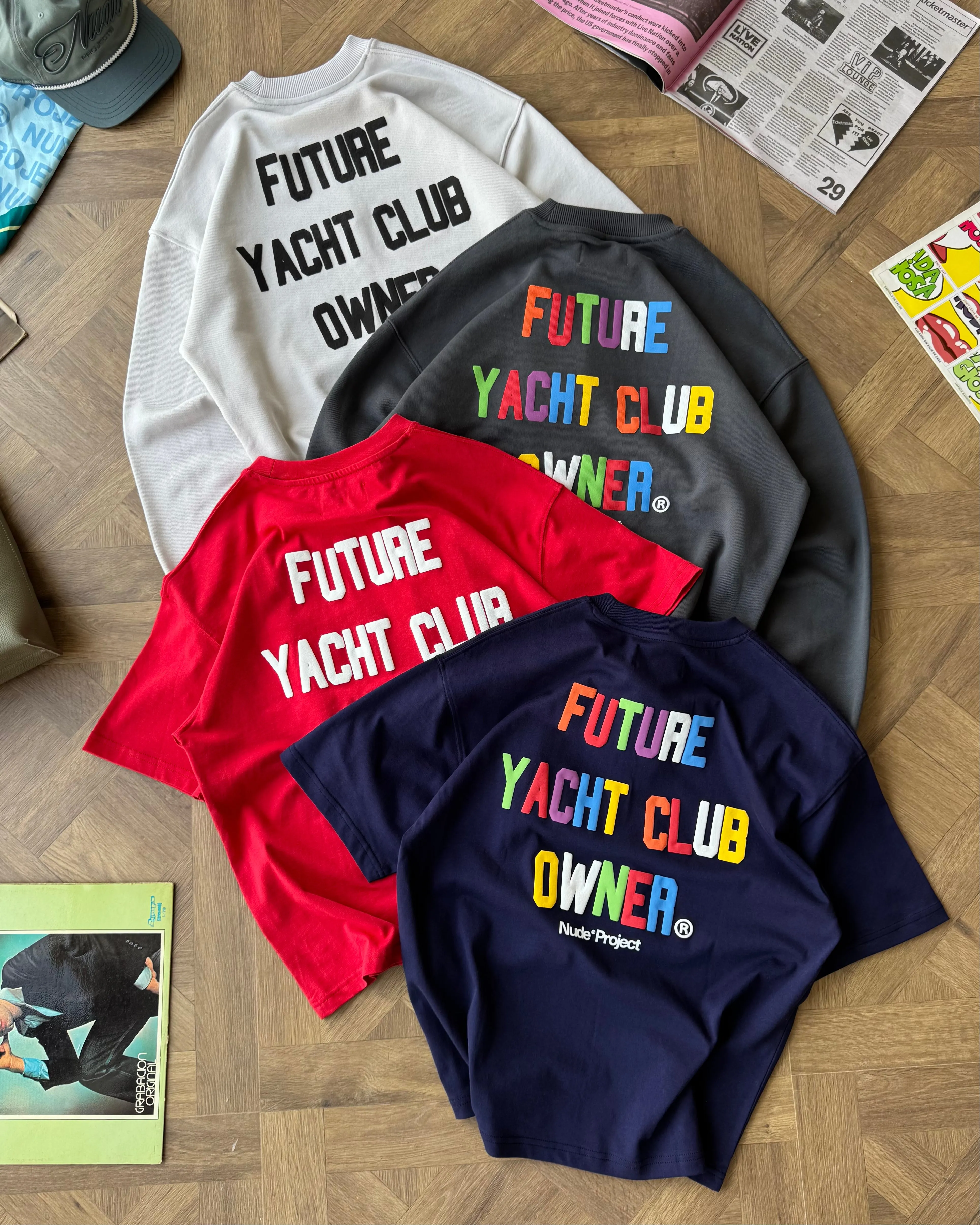 Yate Sweatshirt Ash sold by Nude Project product image thumbnail 5