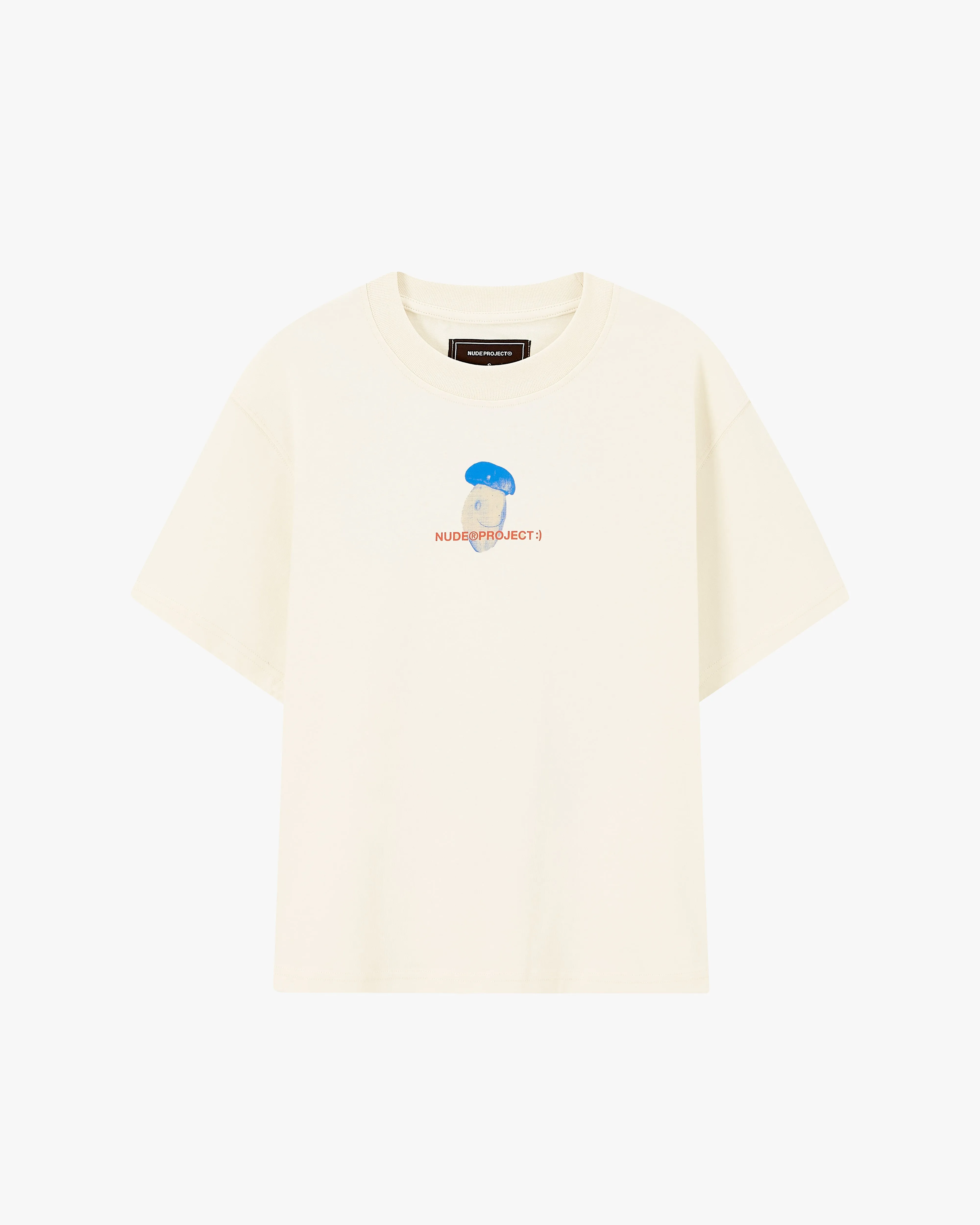 Mushroom Tee Soft Yellow sold by Nude Project